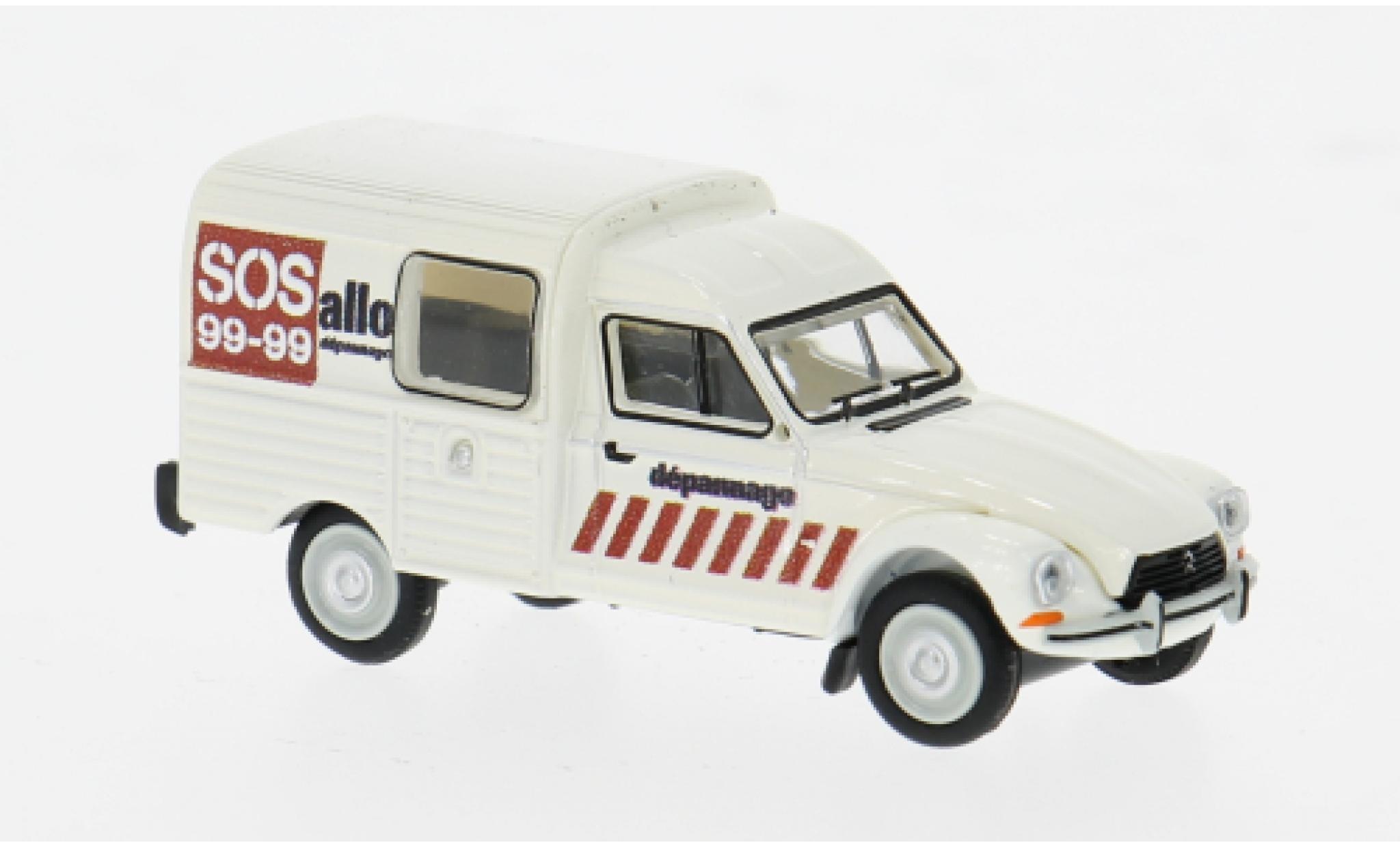 Citroen Acadiane Brekina 1976 SOS Depannage 1:87 modellino in miniatura