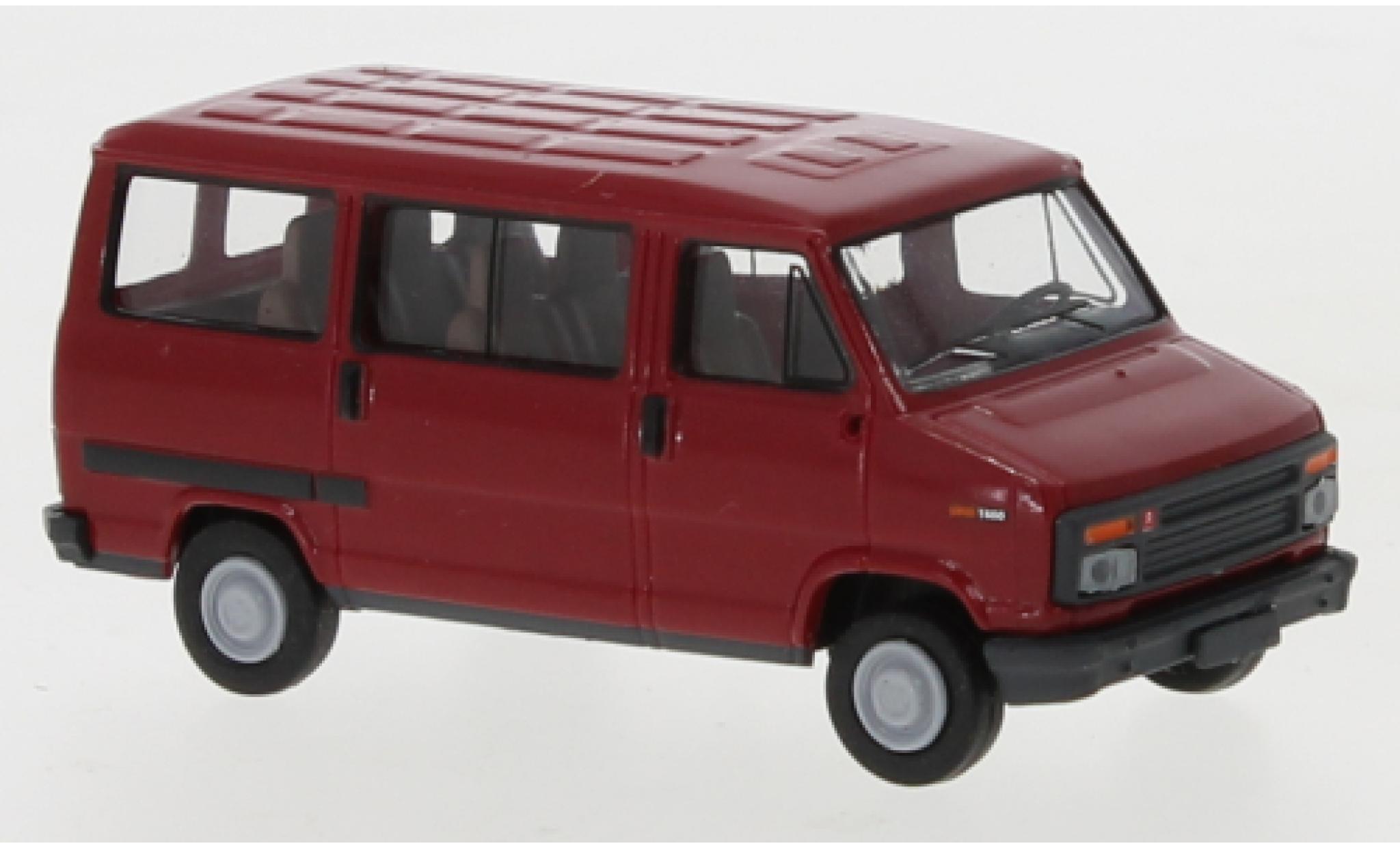 Citroen C2 1/87 Brekina 5 Bus rosso 1982 modellino in miniatura
