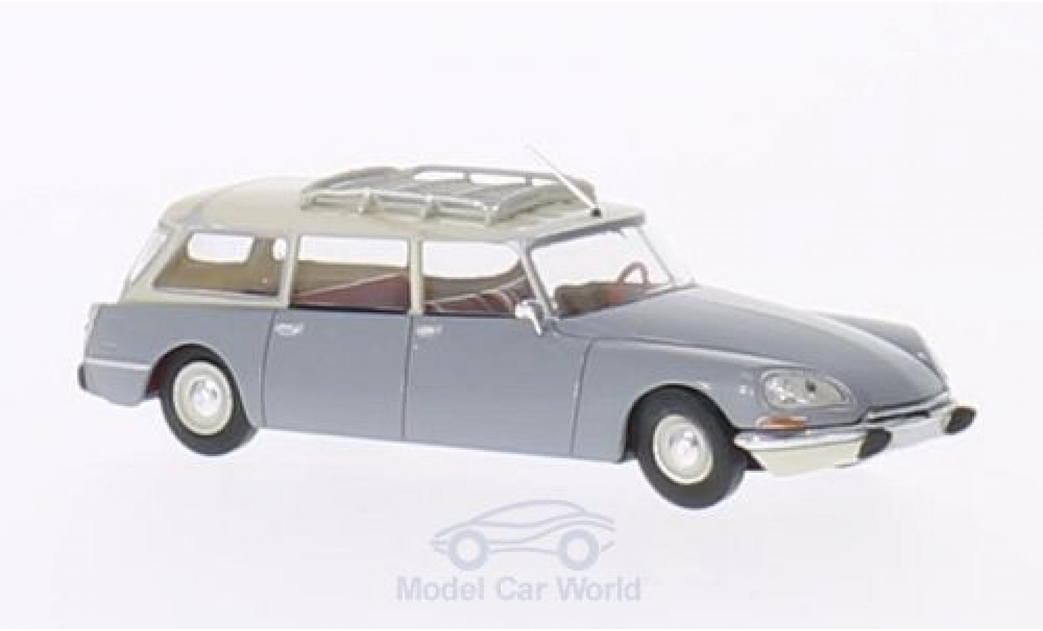 Citroen DS 1/87 Brekina Break grigio/beige modellino in miniatura