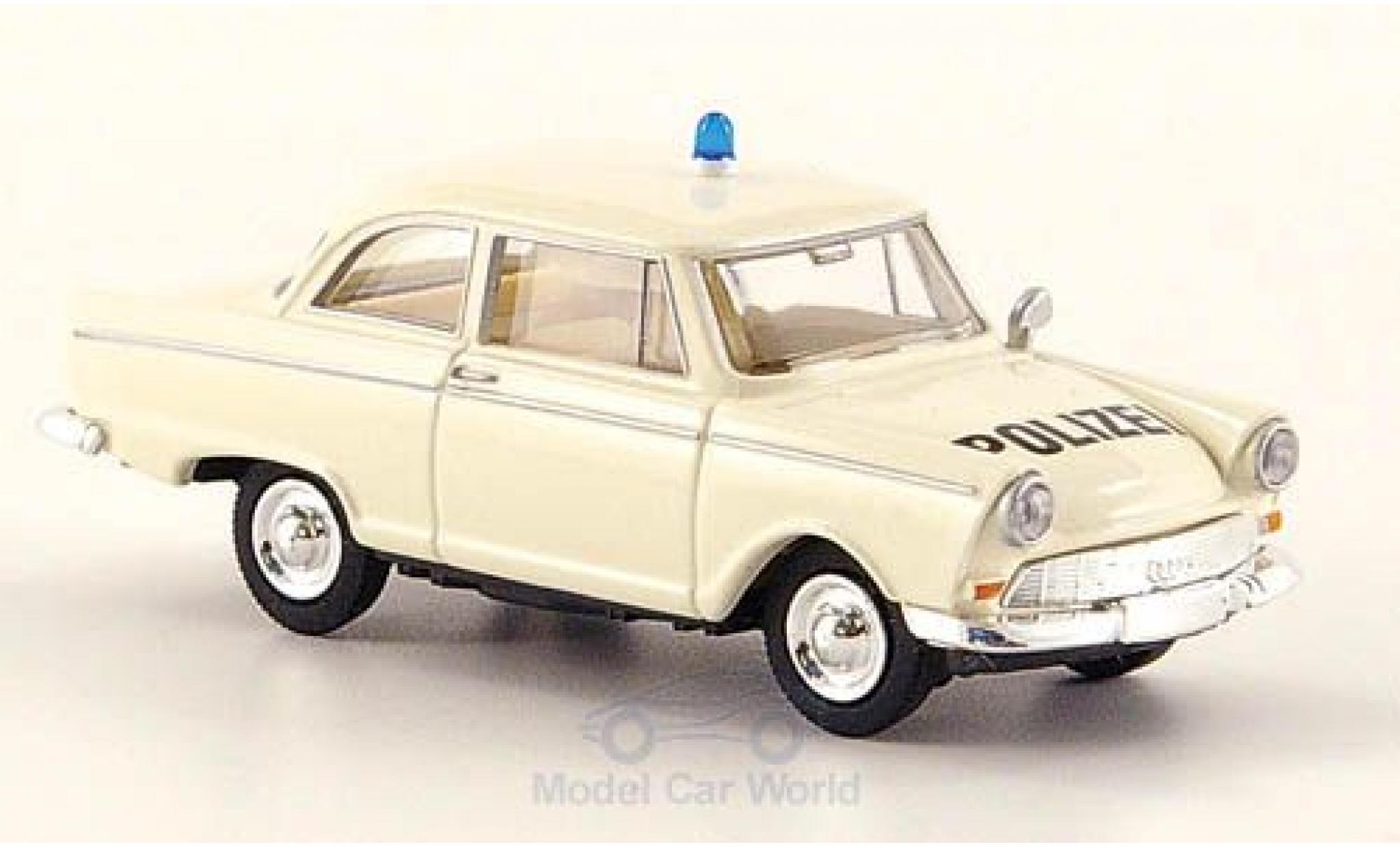 DKW Junior 1/87 Brekina Polizei Polizei modellino in miniatura