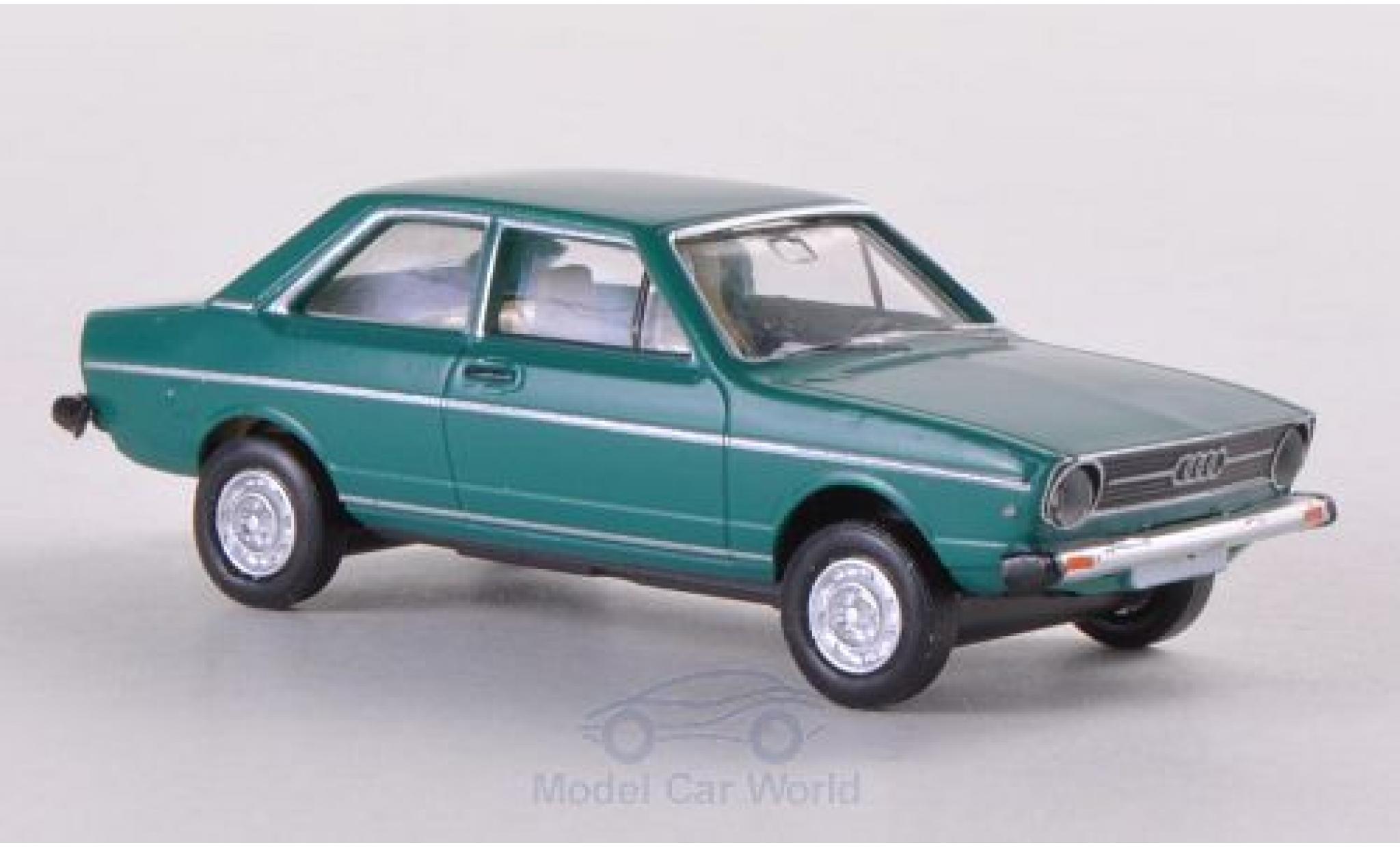 Audi 80 1/87 Brekina verde modellino in miniatura