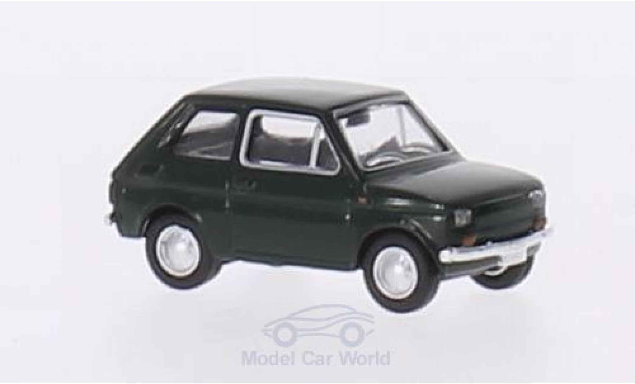 Fiat 126 1/87 Brekina verde modellino in miniatura