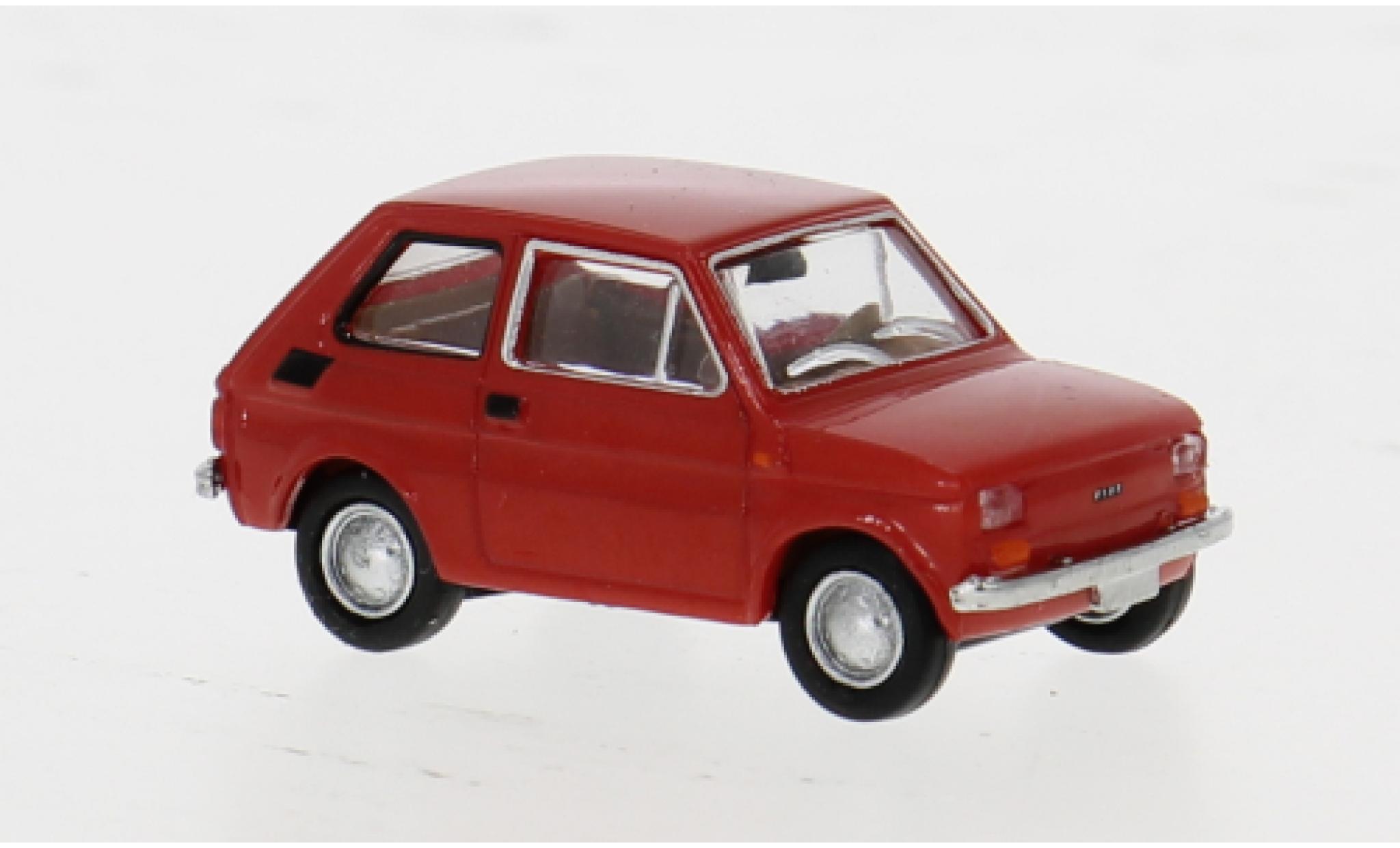 Fiat 126 1/87 Brekina Drummer rot 1:87 modellino in miniatura