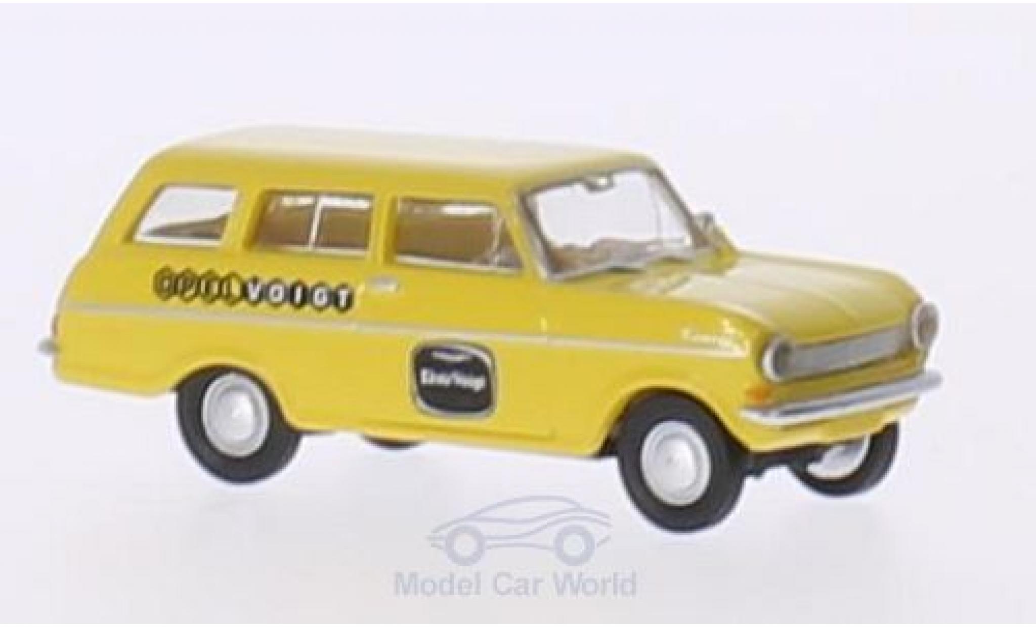 Opel Kadett 1/87 Brekina A CarAVan Voigt modellino in miniatura