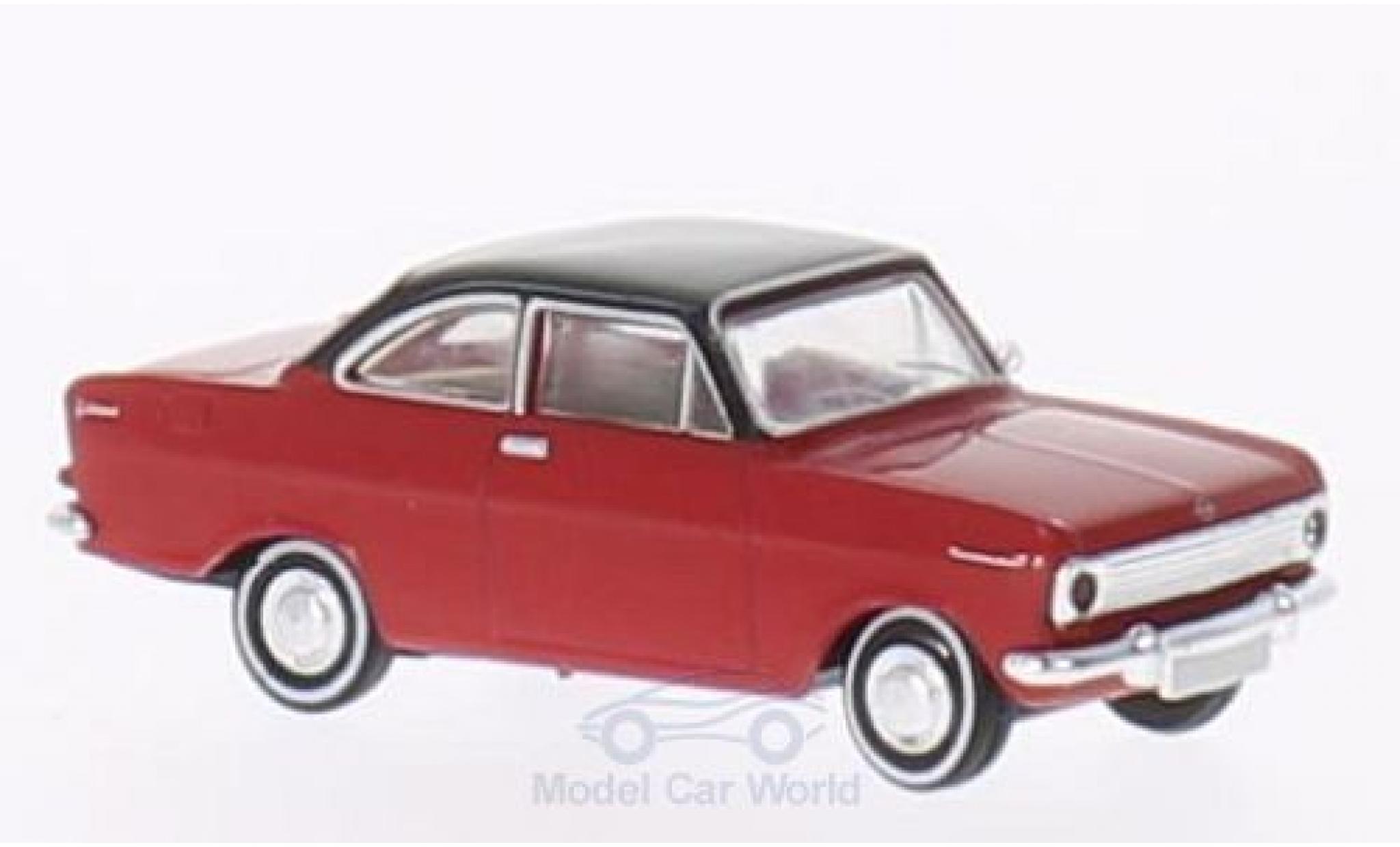 Opel Kadett E 1/87 Brekina A Coupe rosso/nero modellino in miniatura