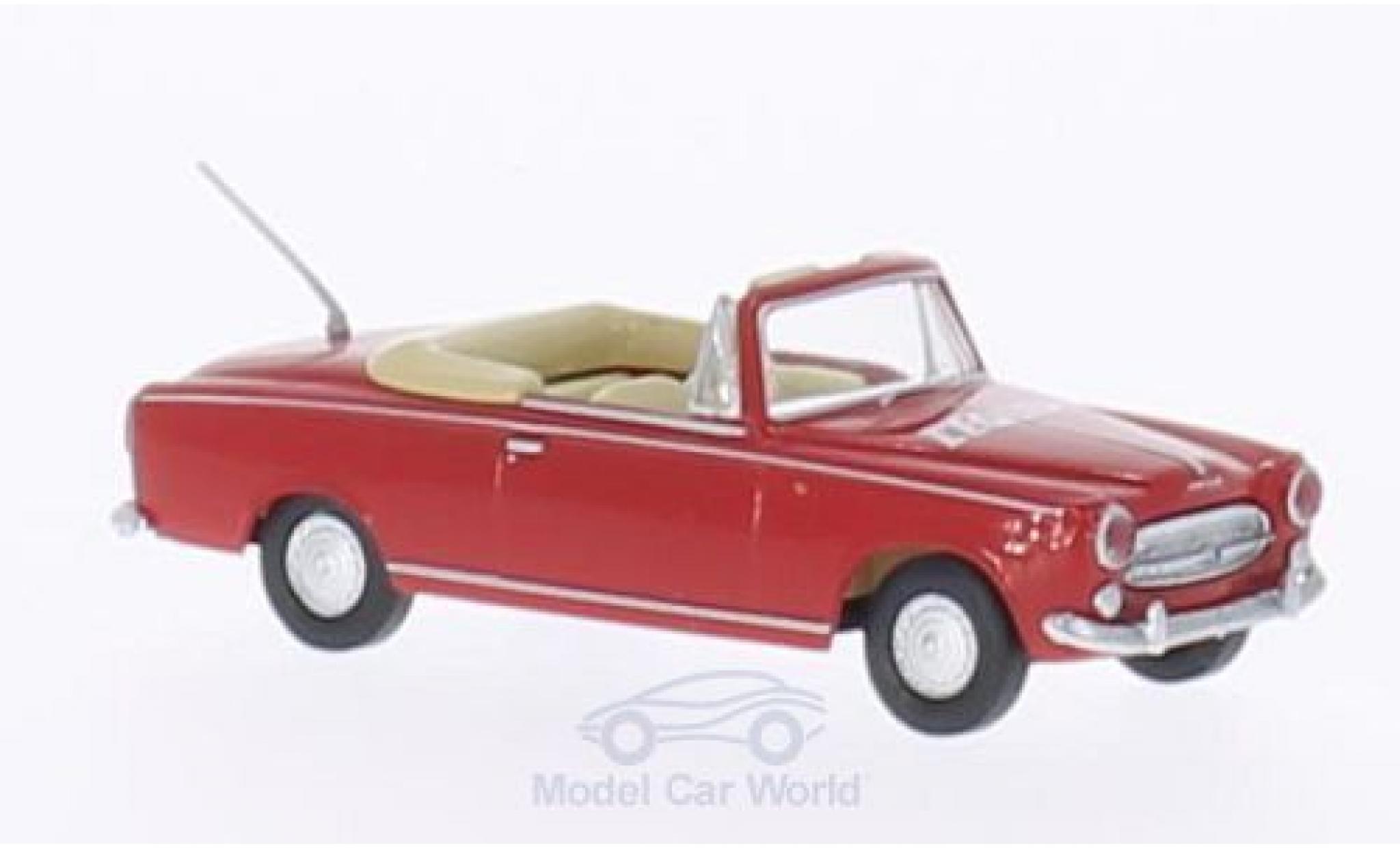 Peugeot 403 Cabriolet 1/87 Brekina Cabriolet L equipe modellino in miniatura