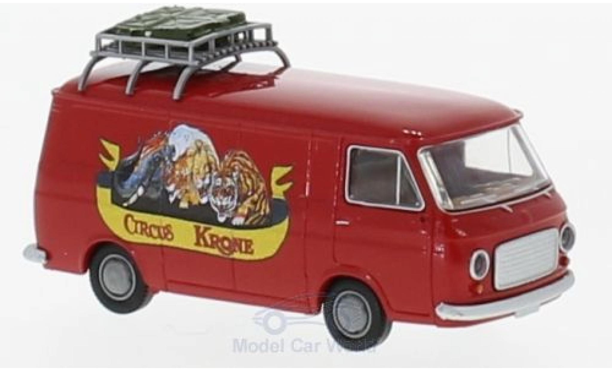 Fiat 238 1/87 Brekina Kasten Circus Krone modellino in miniatura