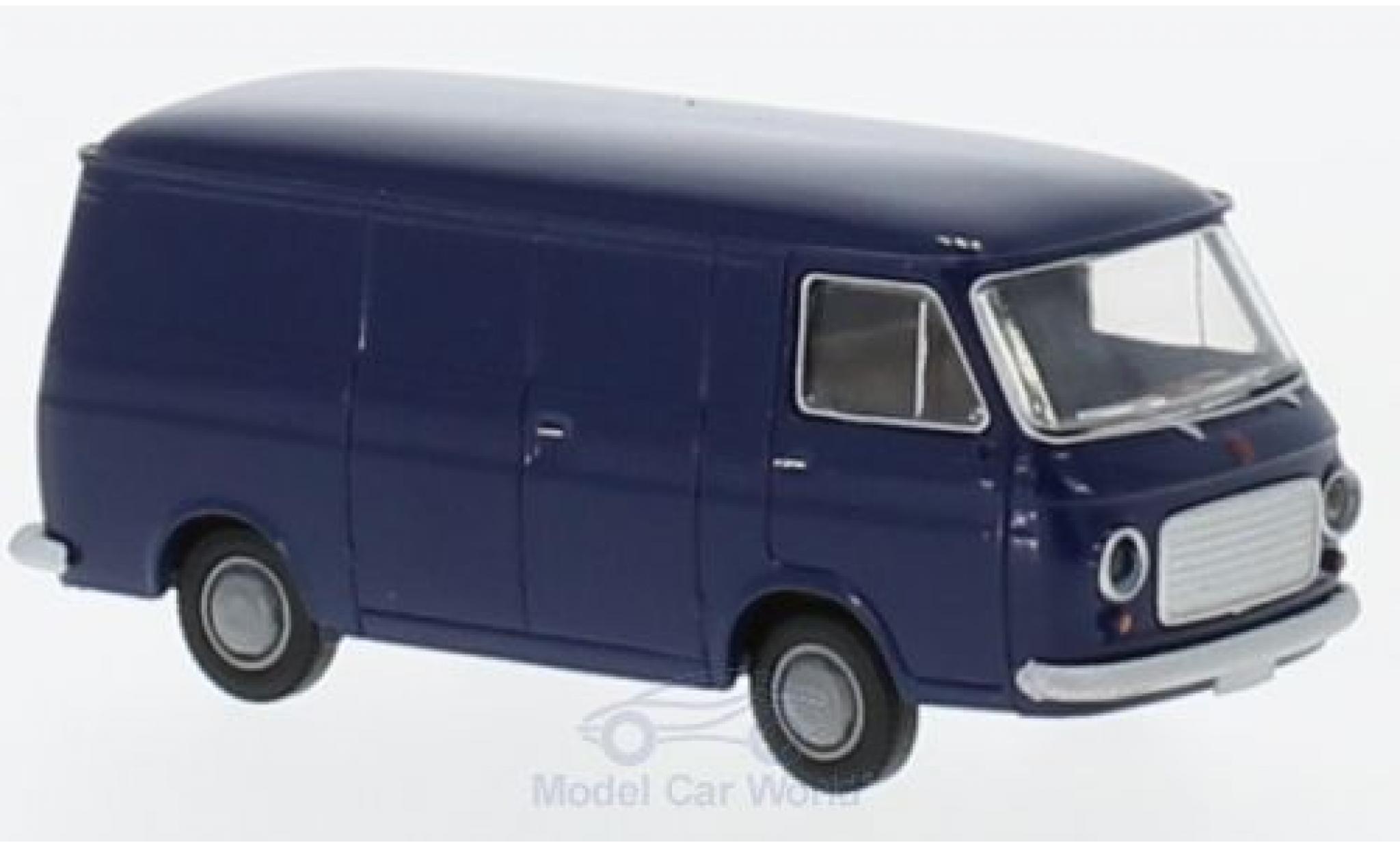 Fiat 238 1/87 Brekina Kasten blu modellino in miniatura