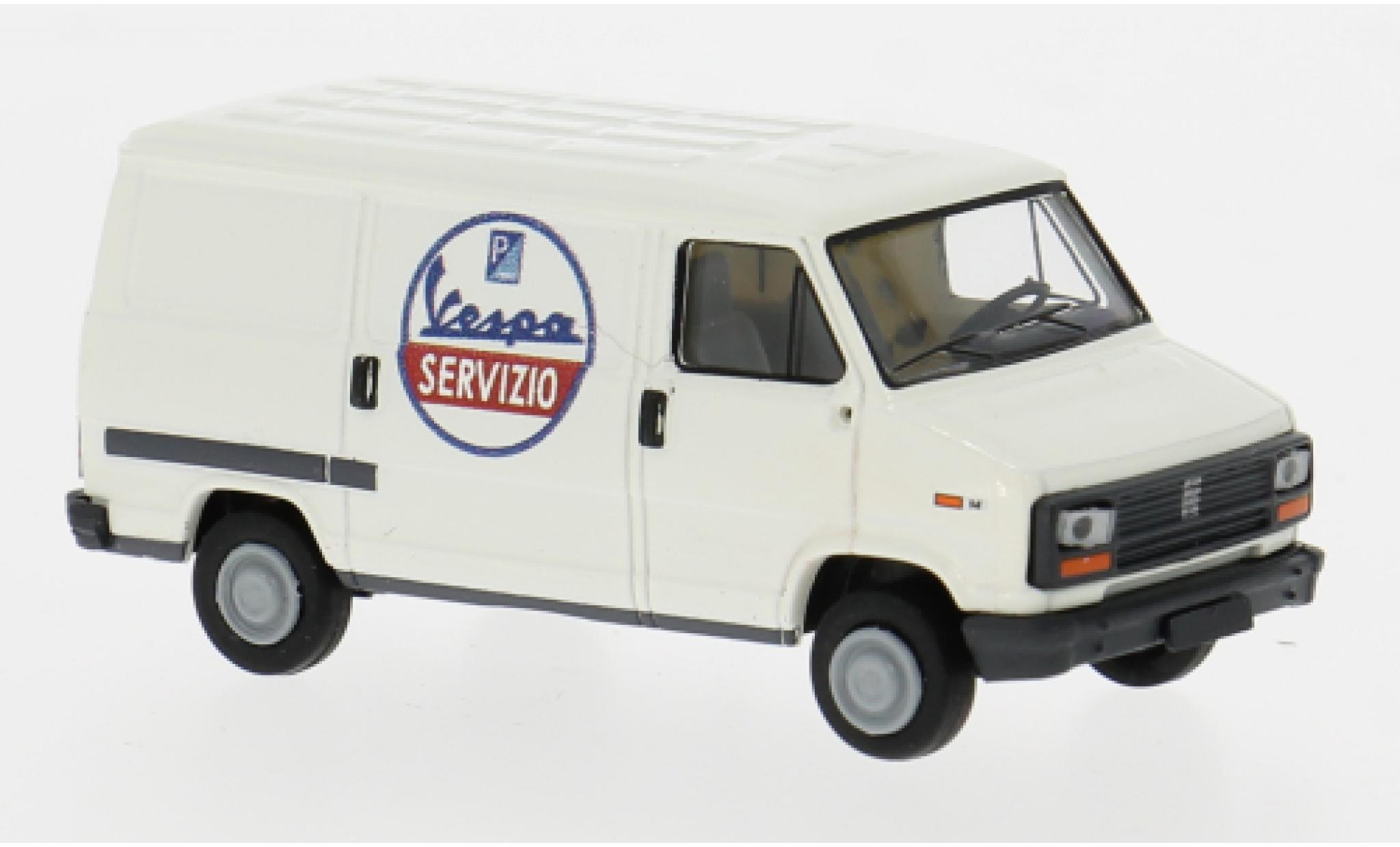 Fiat Ducato 1/87 Brekina Kasten 1982 Vespa 1:87 modellino in miniatura