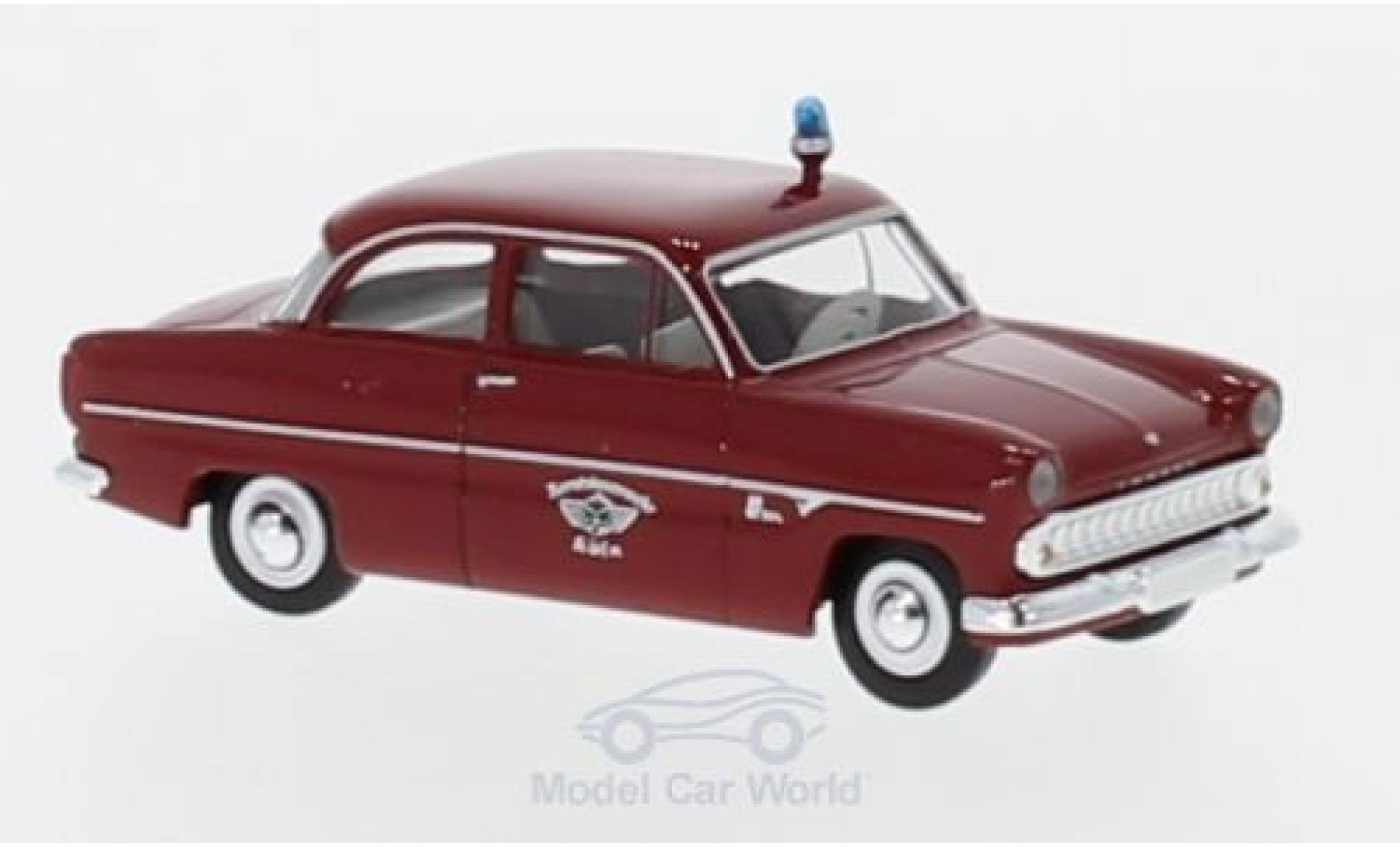 Ford 12M 1/87 Brekina Berufsfeuerwehr Köln modellino in miniatura