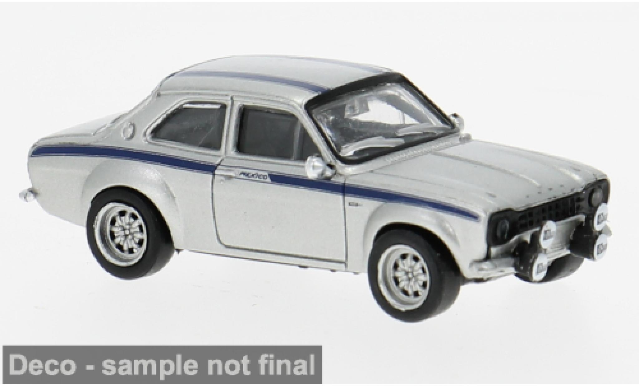 Ford Escort 1/87 Brekina RS 1800 MKI silber 1969 Mexico 1:87 modellino in miniatura