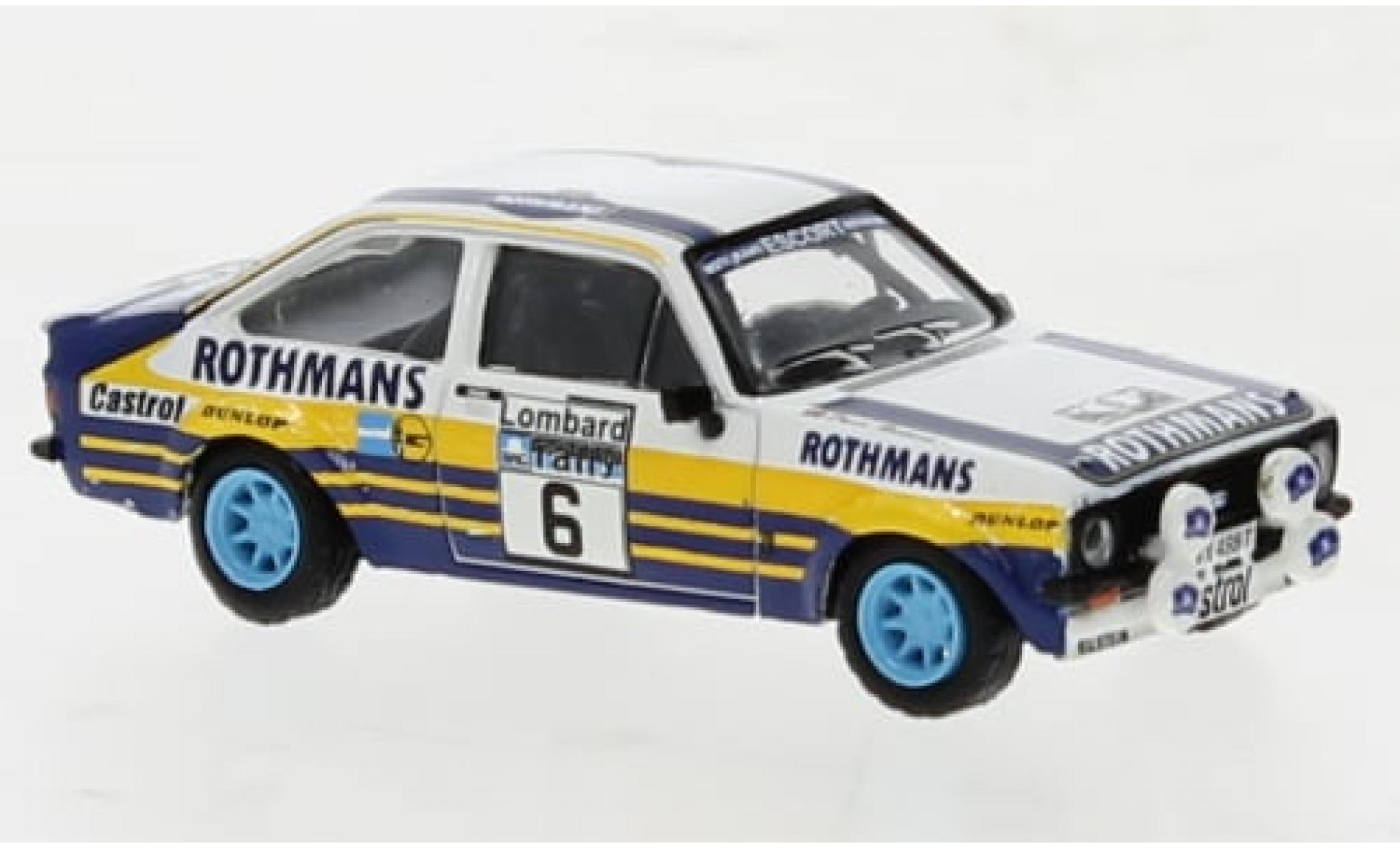 Ford Escort 1/87 Brekina RS 1800 No.6 Rallye RAC Lombard 1979 1:87 modellino in miniatura