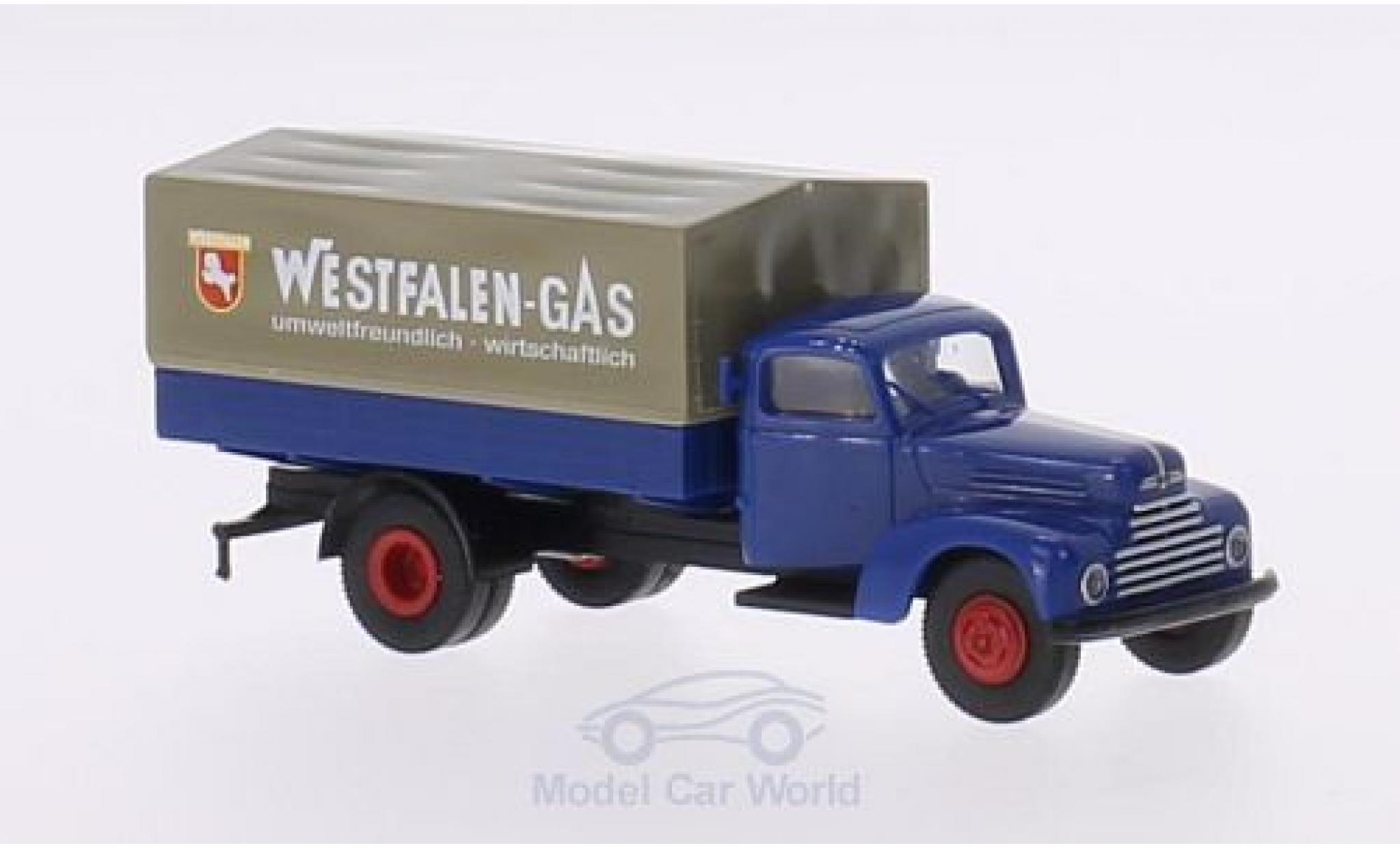 Ford FK 1/87 Brekina 3500 Westfalen Gas P/P-LKW modellino in miniatura