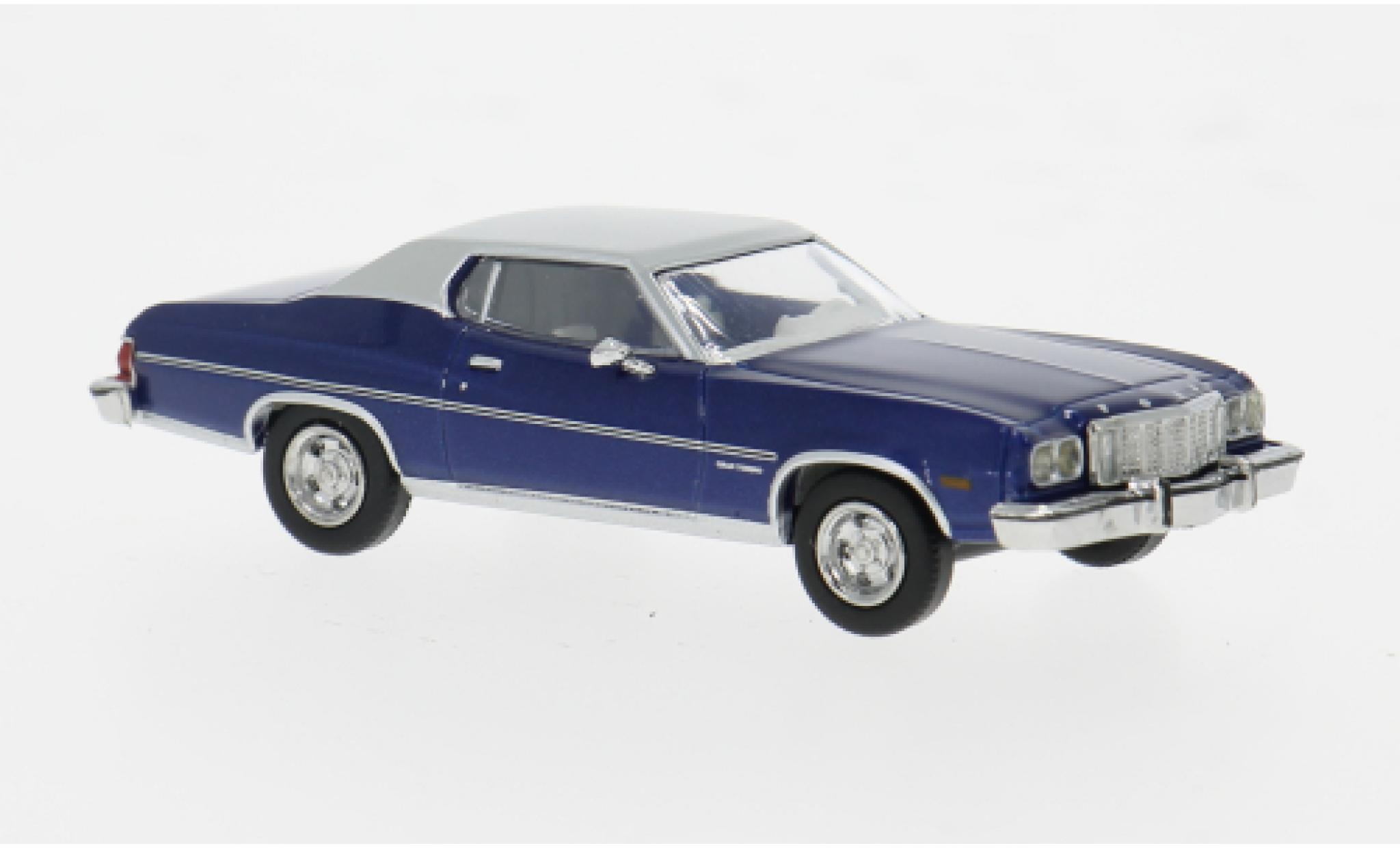 Ford Gran Torino 1/87 Brekina metallise blau/grau 1976 1:87 modellino in miniatura