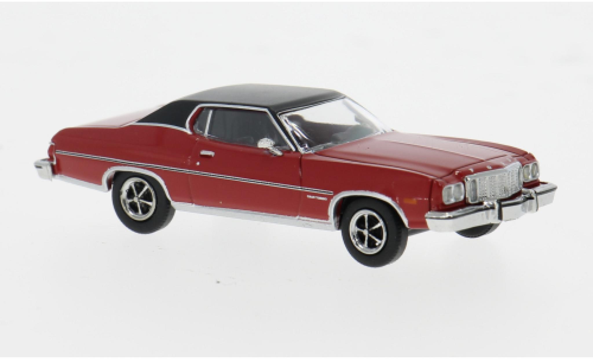 Ford Gran Torino 1/87 Brekina rot/schwarz 1976 1:87 modellino in miniatura