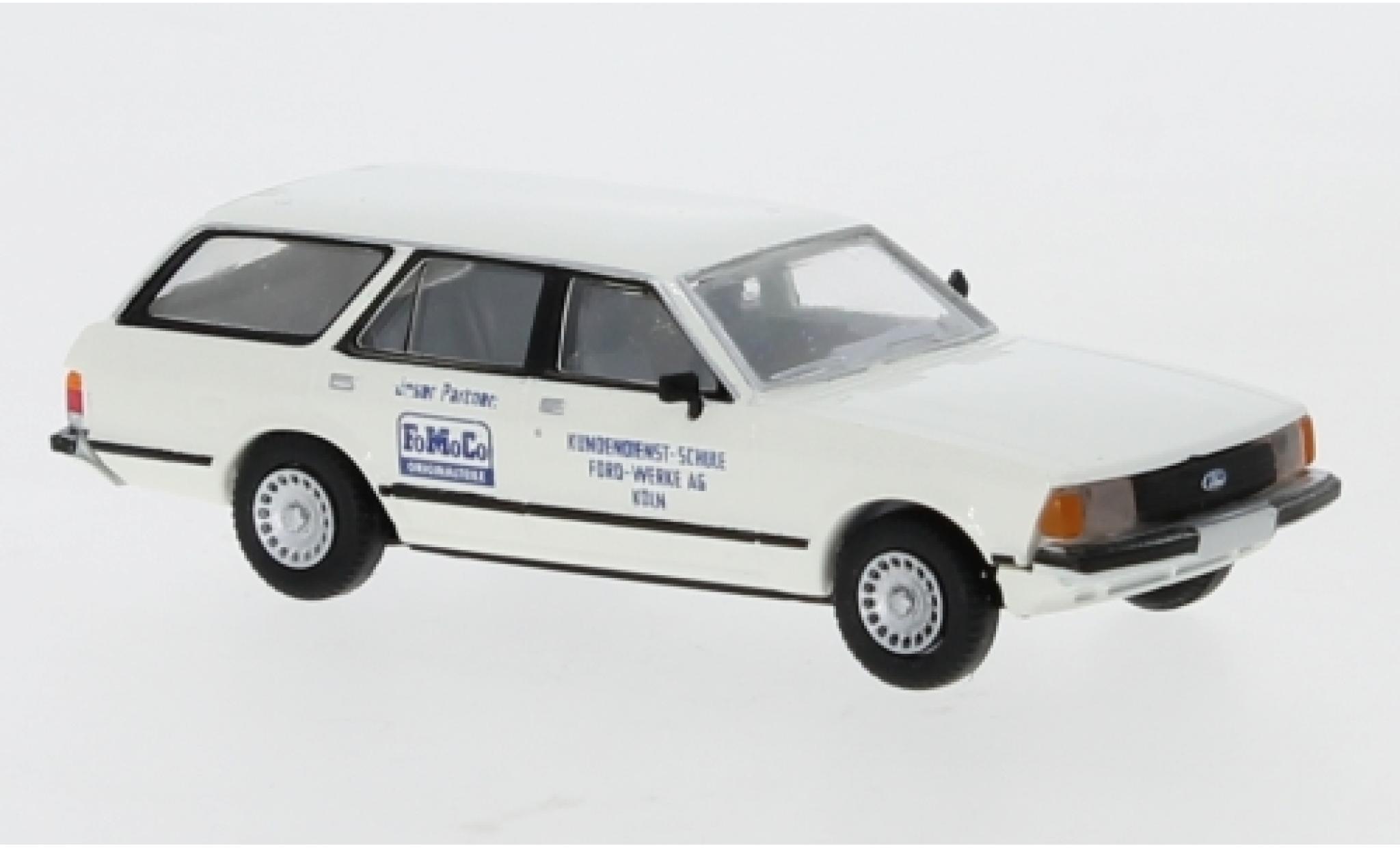 Ford Granada 1/87 Brekina II Turnier Kundendienstschule 1977 modellino in miniatura