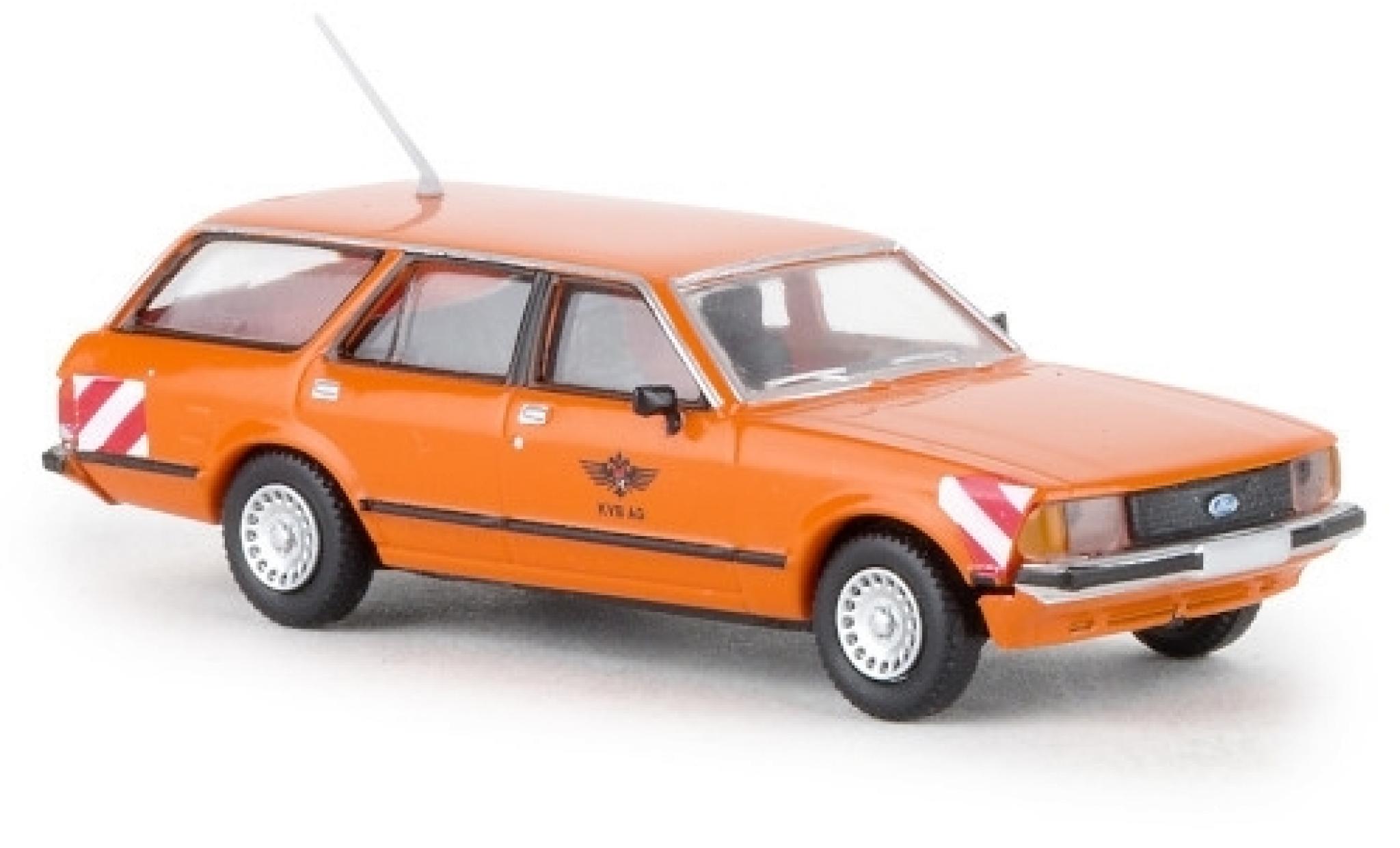 Ford Granada 1/87 Brekina II Turnier KVB Köln 1977 modellino in miniatura