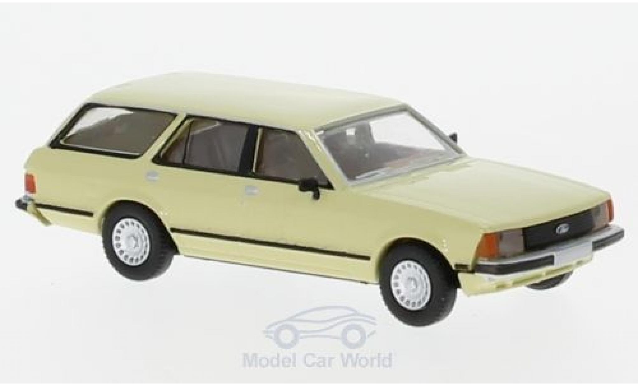 Ford Granada 1/87 Brekina MKII Turnier beige 1978 modellino in miniatura