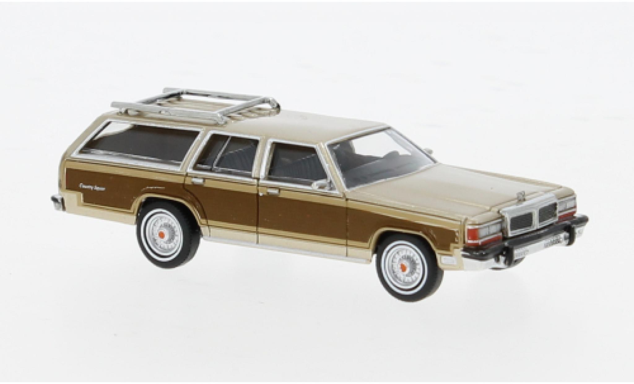 Ford LTD 1/87 Brekina Country Squire gold 1979 1:87 modellino in miniatura