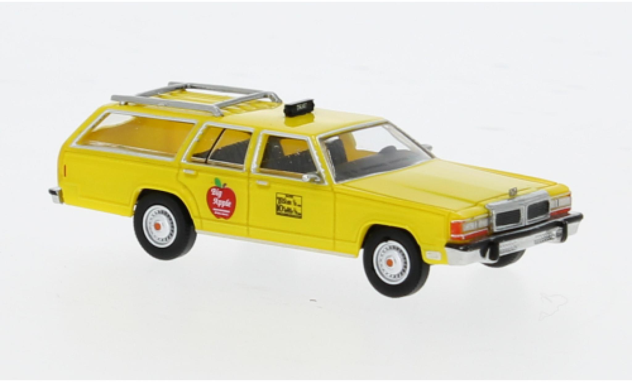 Ford LTD 1/87 Brekina Station Wagon Big Apple Cab 1979 1:87 modellino in miniatura