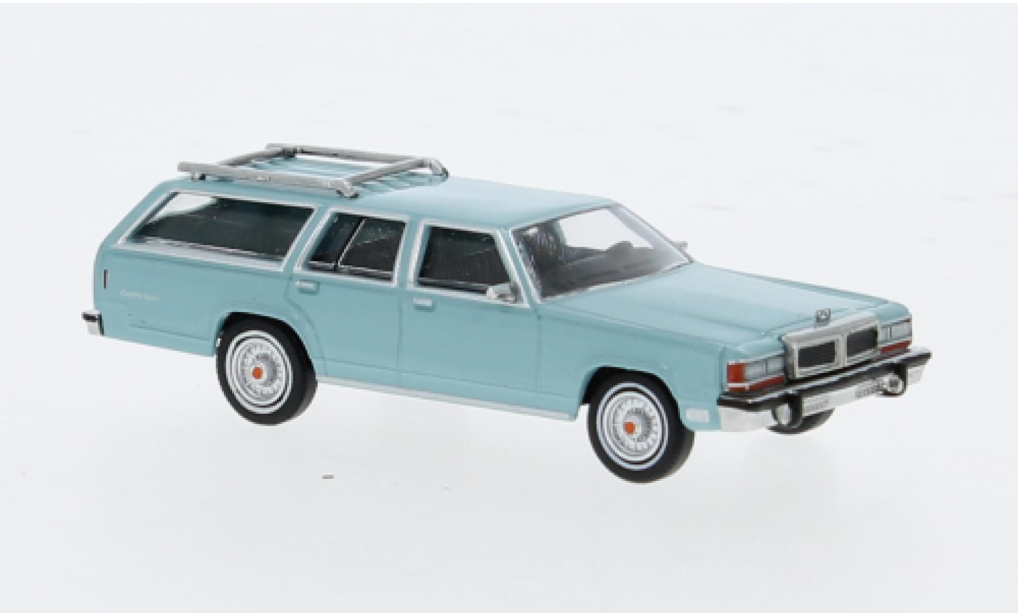 Ford LTD 1/87 Brekina Station Wagon blau 1979 1:87 modellino in miniatura