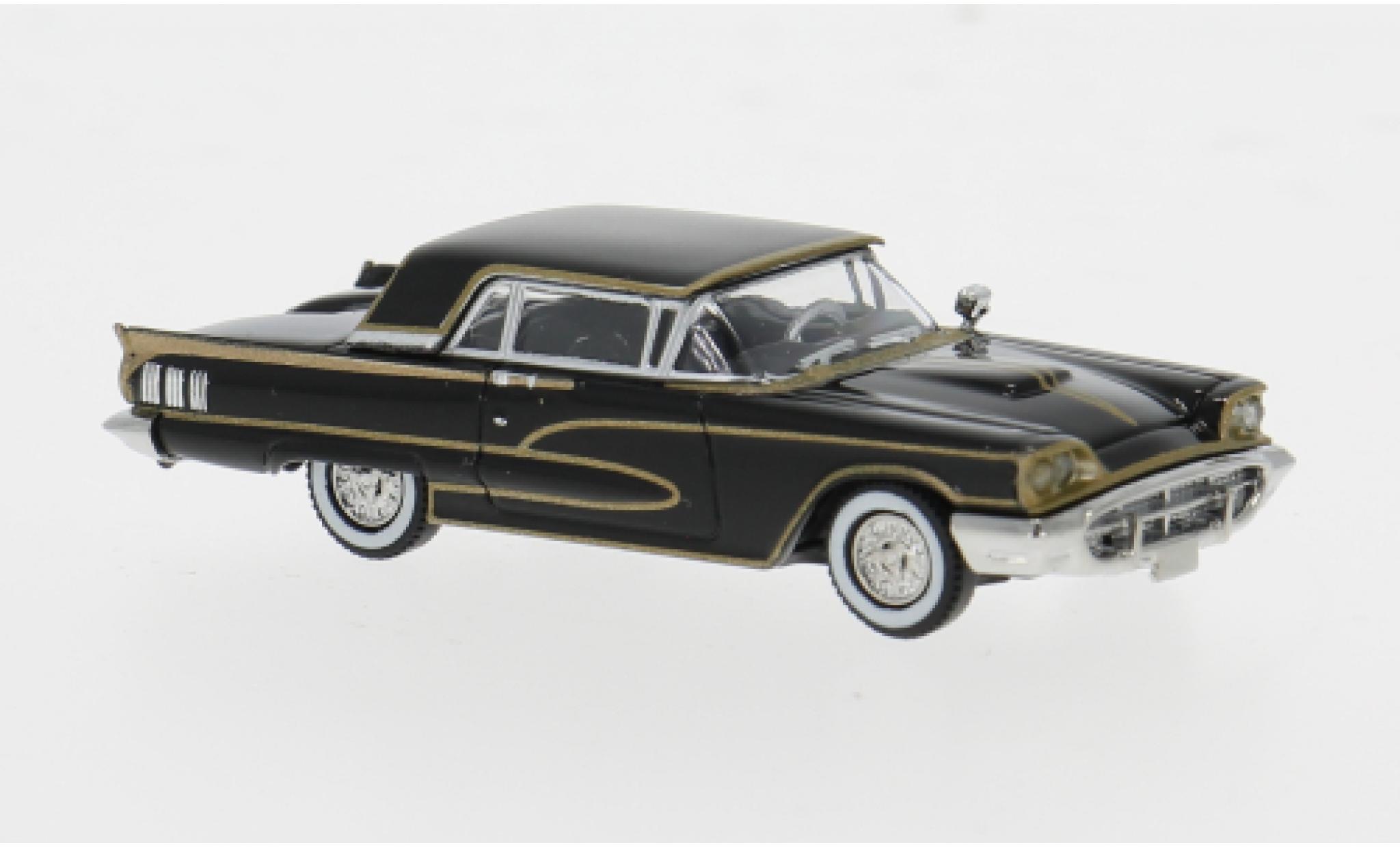 Ford Thunderbird 1/87 Brekina Cabriolet schwarz/gold 1960 1:87 modellino in miniatura