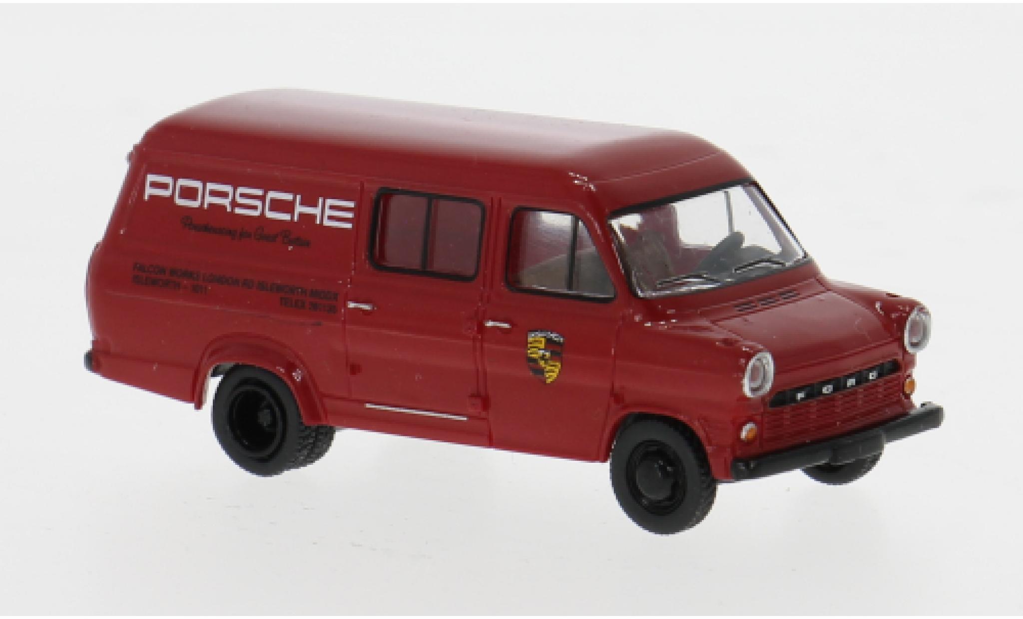 Ford Transit 1/87 Brekina Porsche UK 1970 1:87 modellino in miniatura