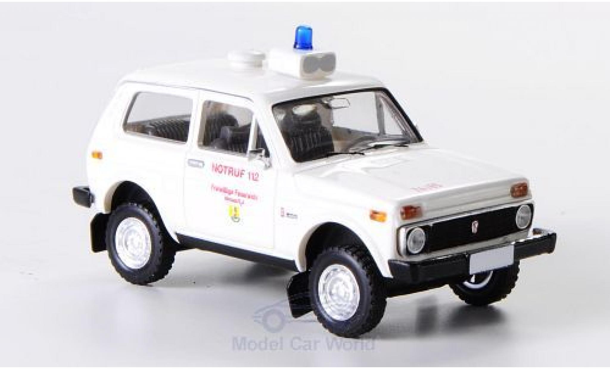 Lada Niva 1/87 Brekina Freiwillige Feuerwehr Hörnum Sylt modellino in miniatura