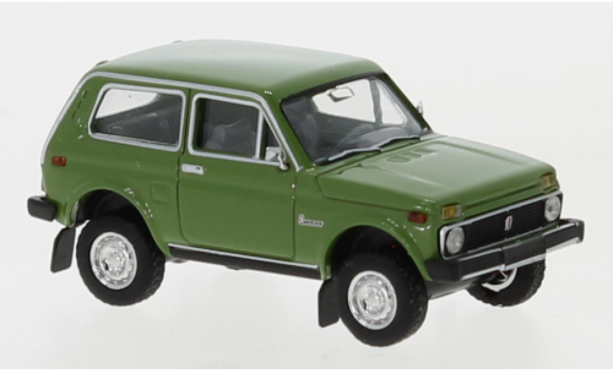 Lada Niva 1/87 Brekina verde modellino in miniatura