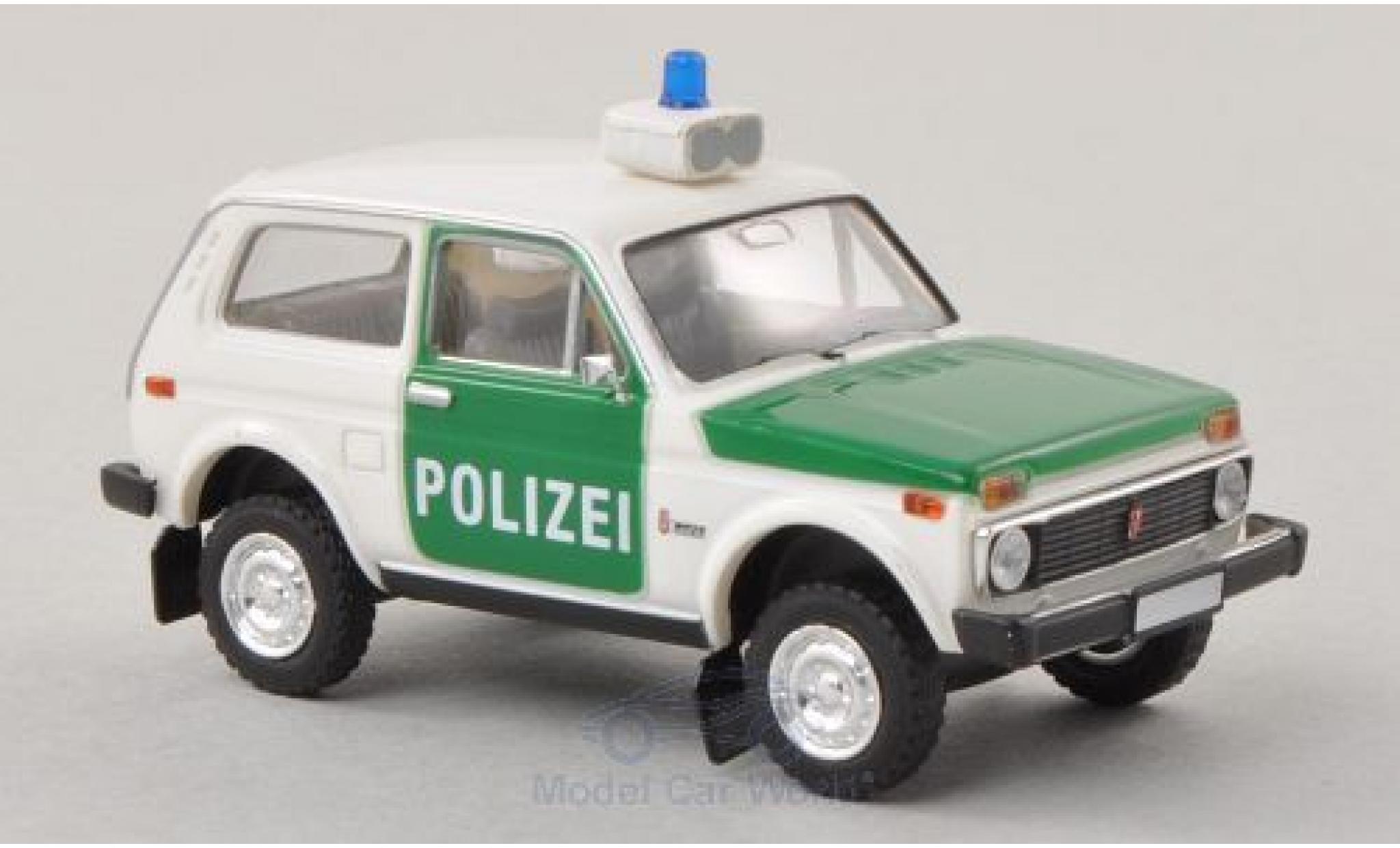 Lada Niva 1/87 Brekina Polizei modellino in miniatura
