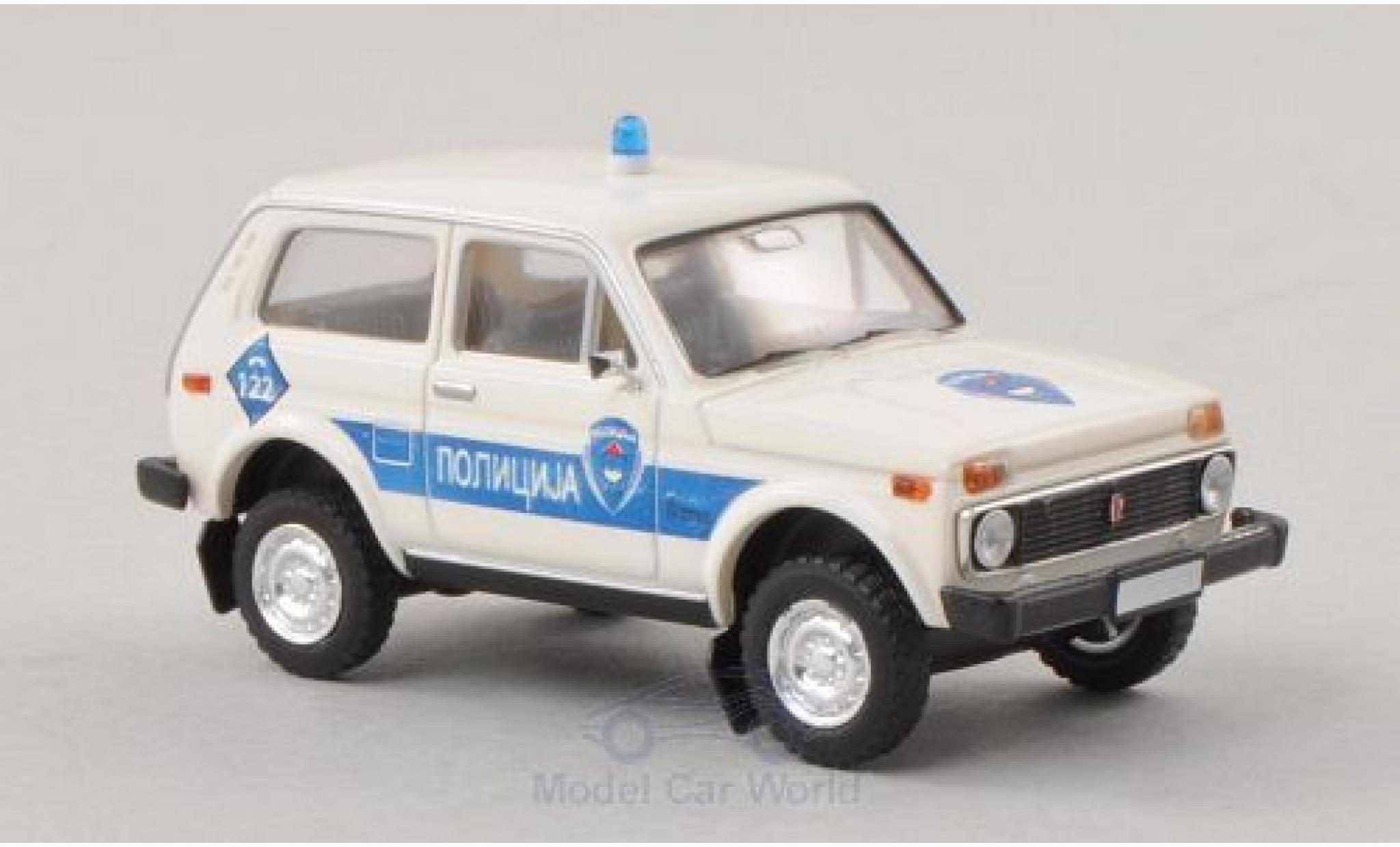 Lada Niva 1/87 Brekina Polizei Bosnien (BIH) modellino in miniatura