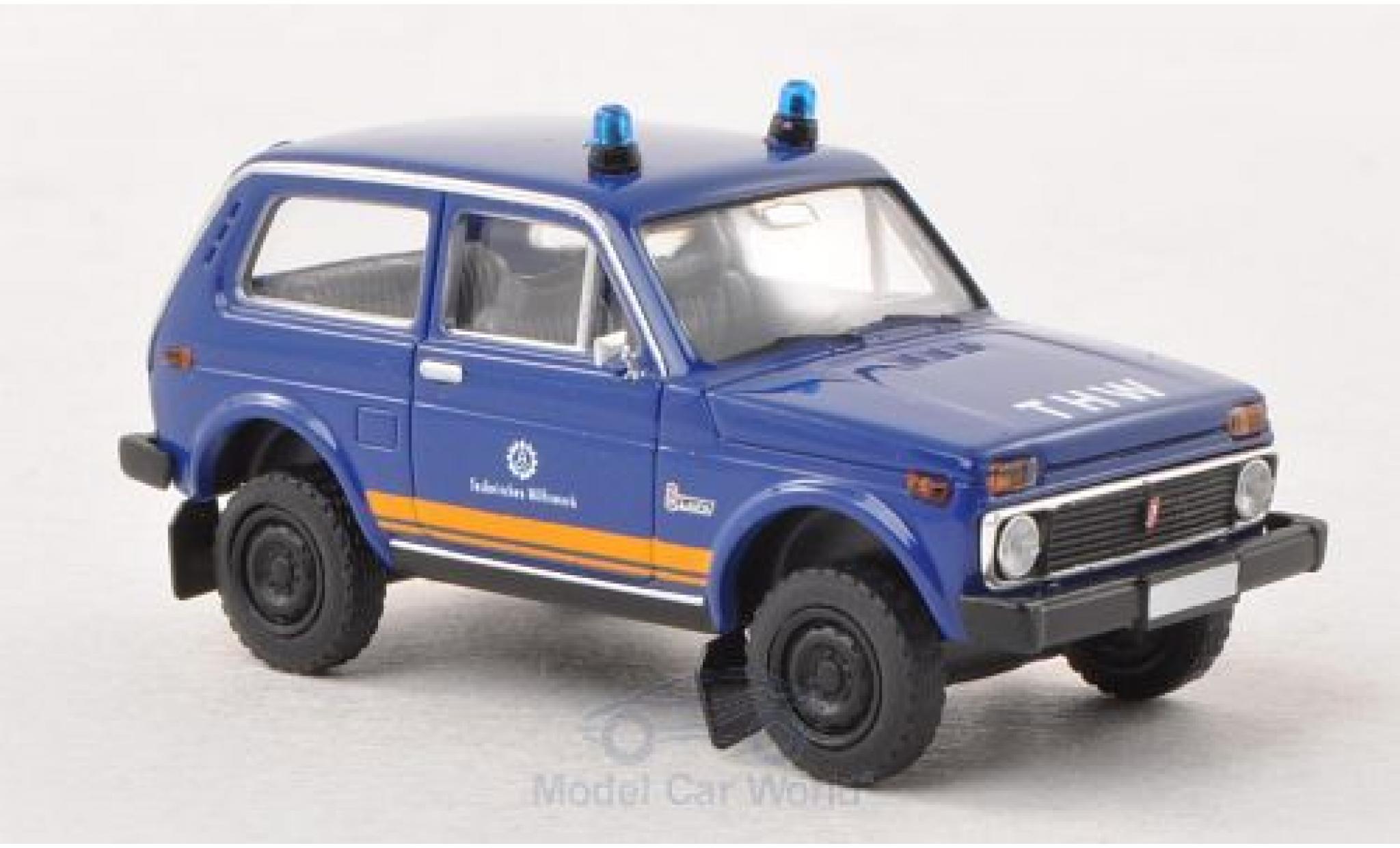 Lada Niva 1/87 Brekina THW modellino in miniatura