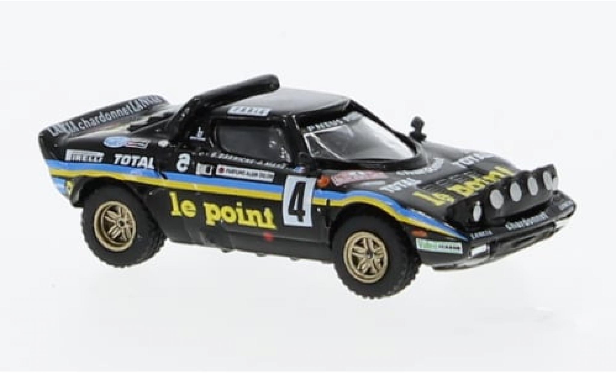 Lancia Stratos 1/87 Brekina HF No.4 Le Point 1981 1:87 modellino in miniatura