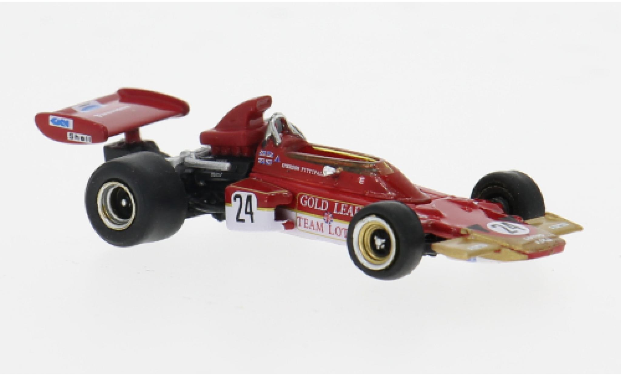 Lotus 72 Brekina D No.24 Gold Leaf Formel 1 GP USA 1970 1:87 modellino in miniatura
