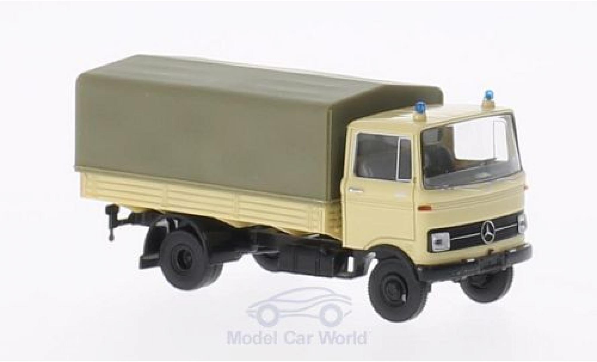 Mercedes LP 608 1/87 Brekina beige PP-LKW modellino in miniatura
