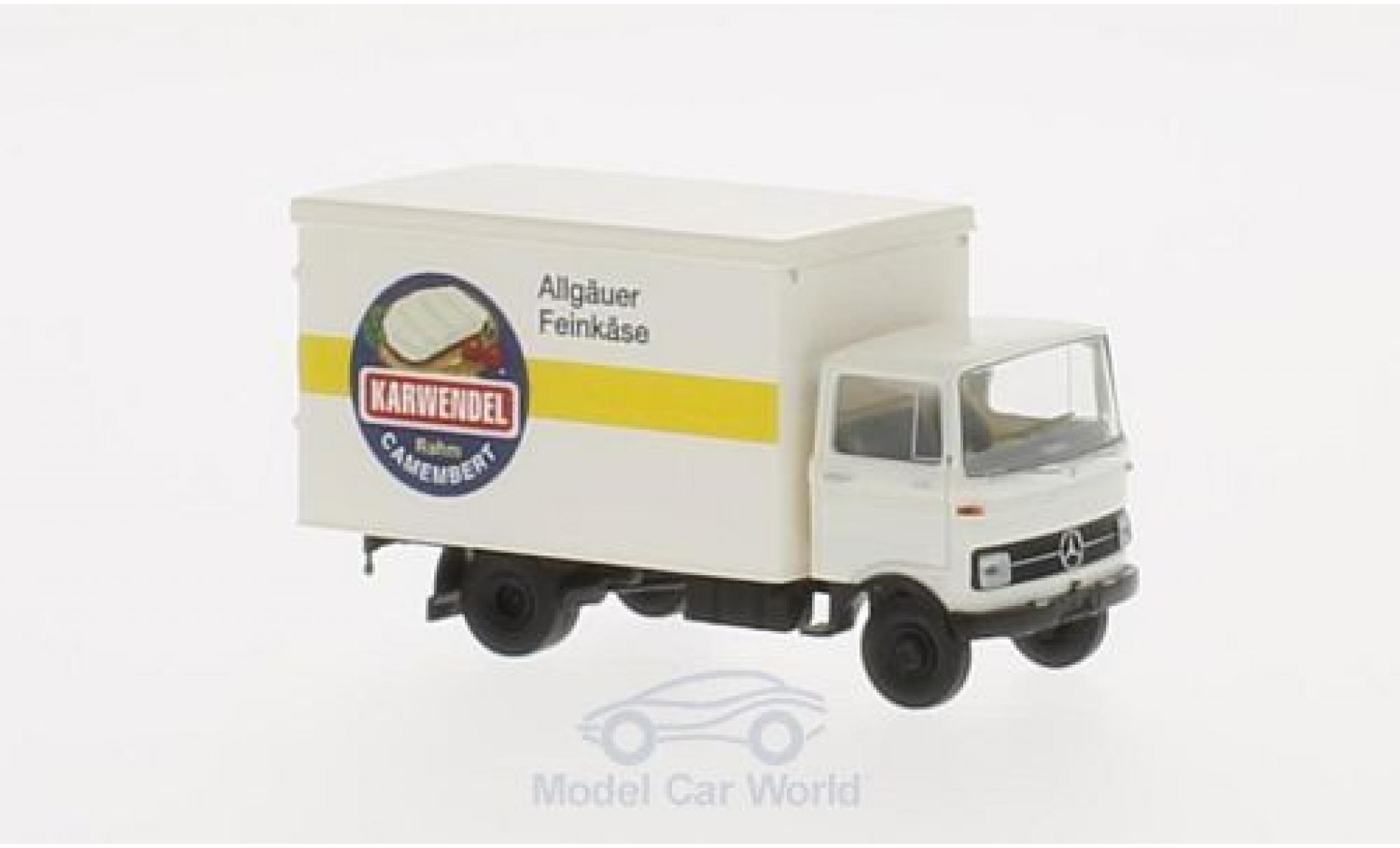 Mercedes LP 608 1/87 Brekina Koffer Karwendel modellino in miniatura