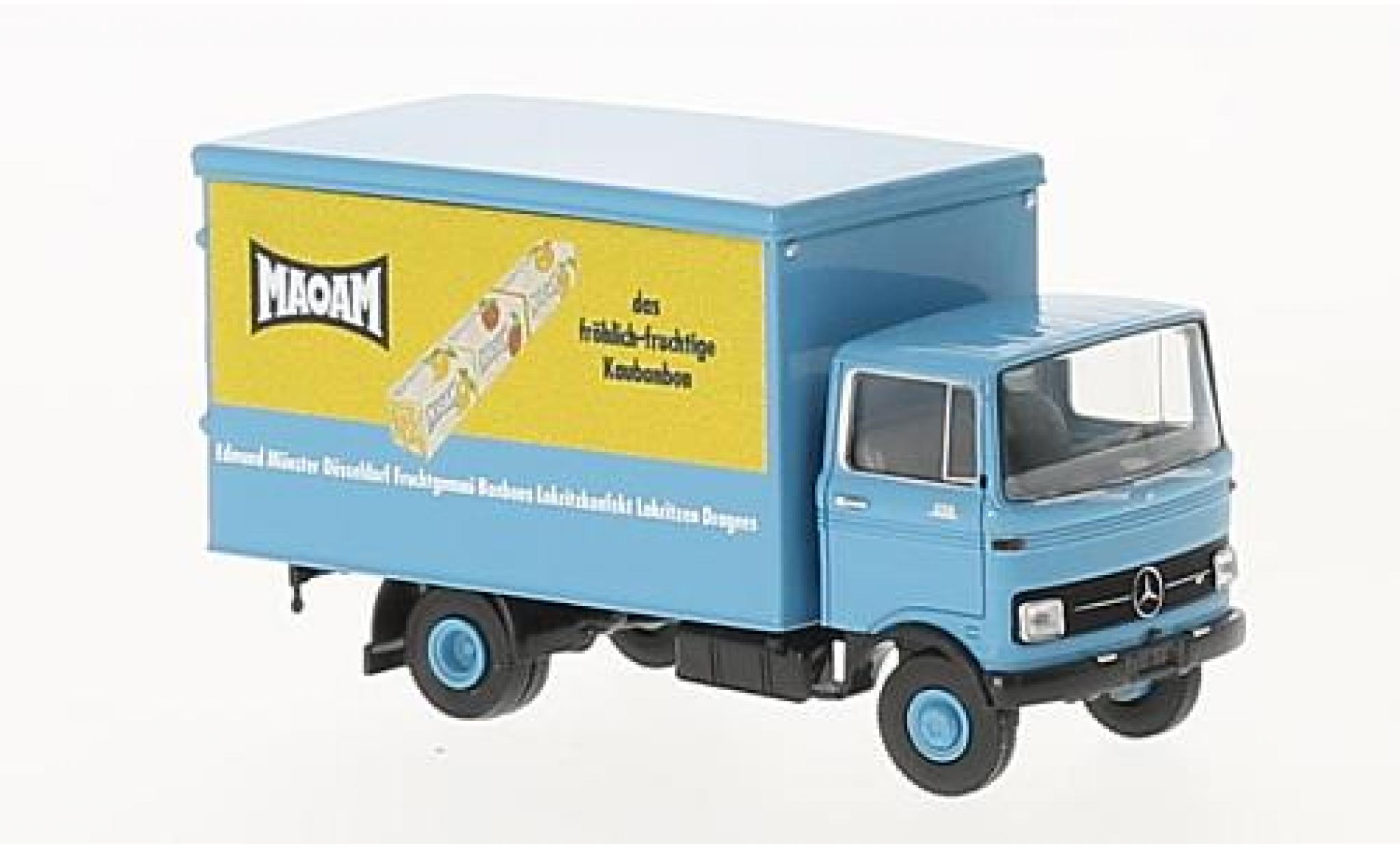 Mercedes LP 608 1/87 Brekina Koffer Maoam modellino in miniatura