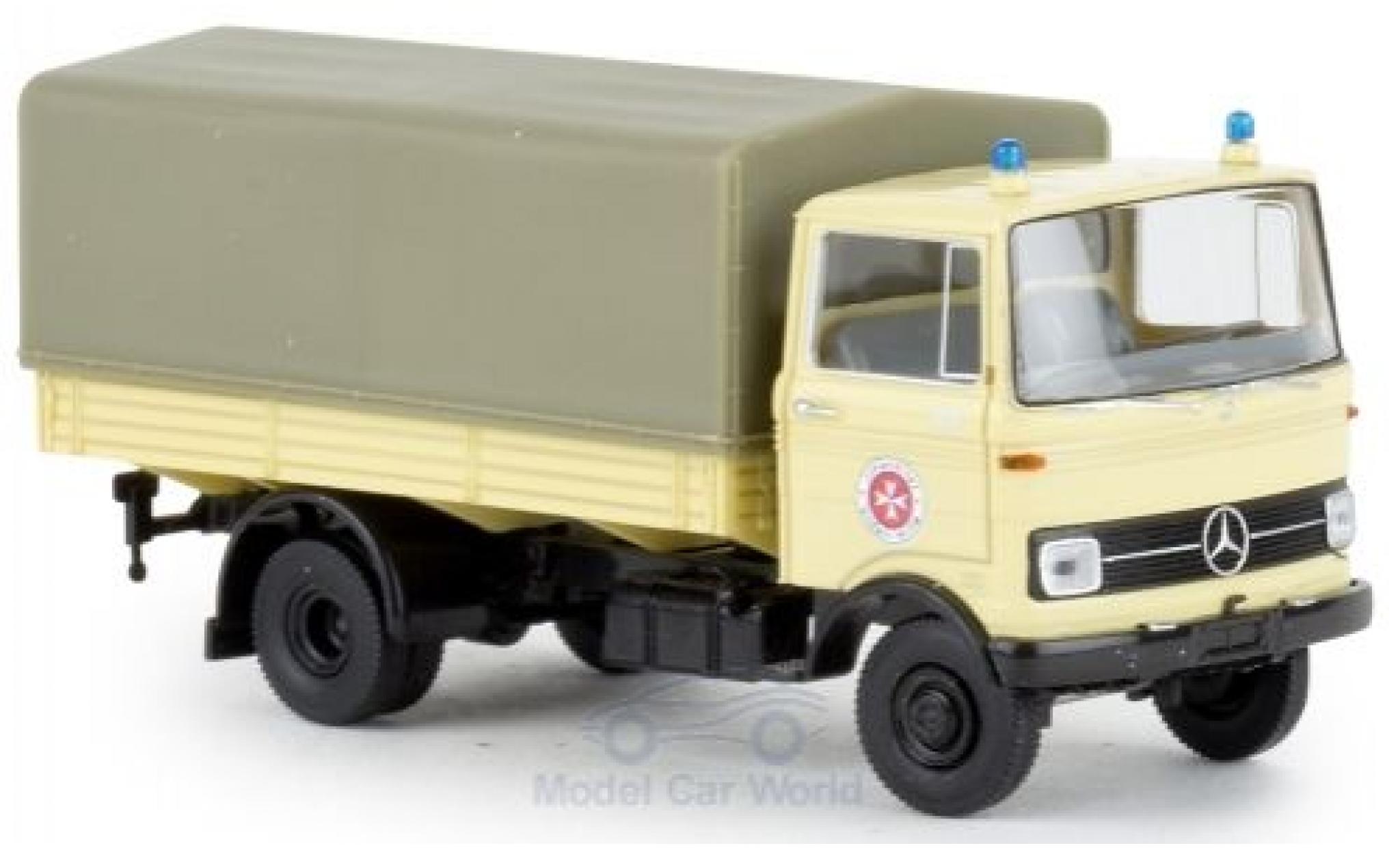 Mercedes LP 608 1/87 Brekina PP Johanniter 1965 modellino in miniatura