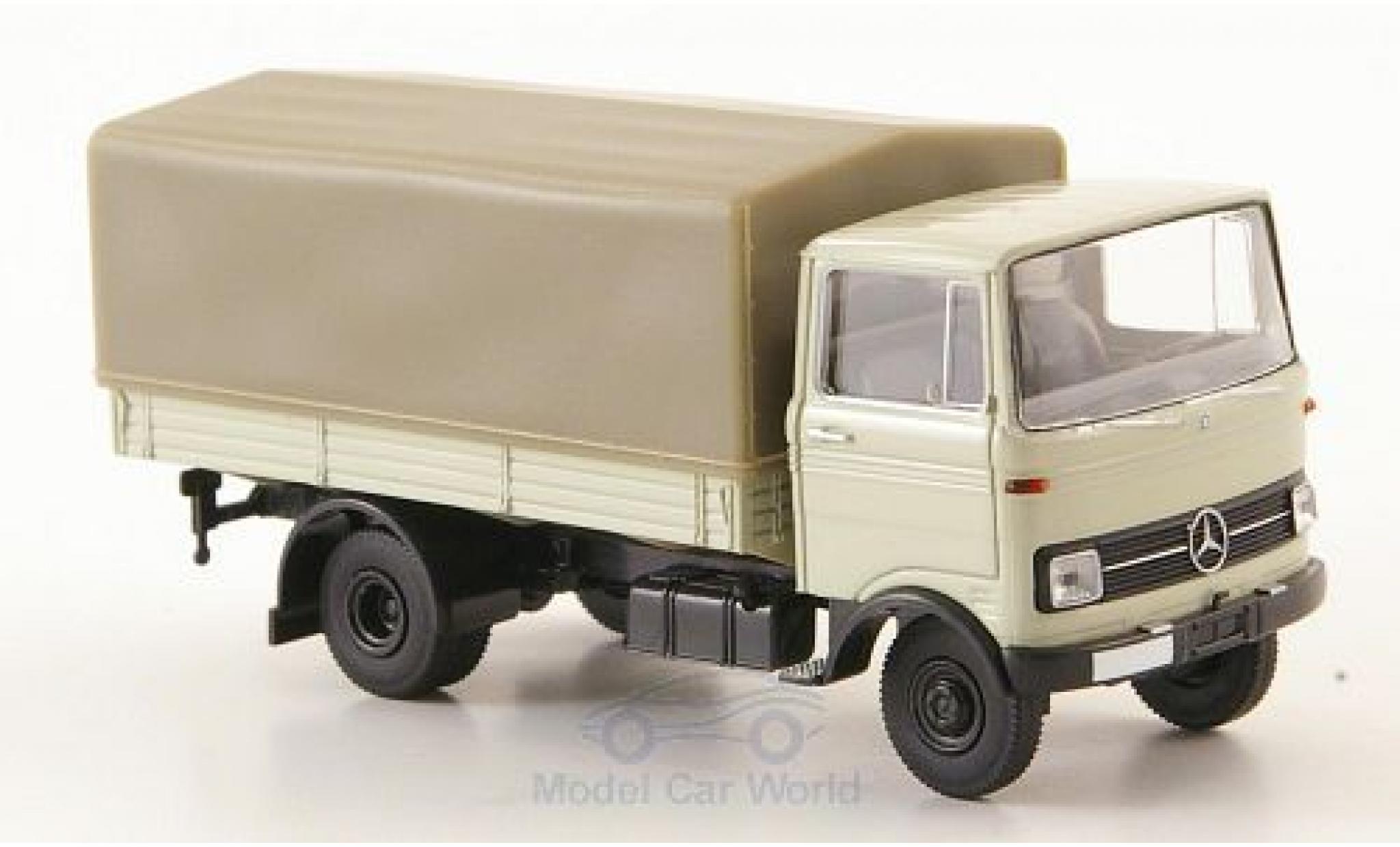 Mercedes LP 608 1/87 Brekina PP-LKW grigio modellino in miniatura