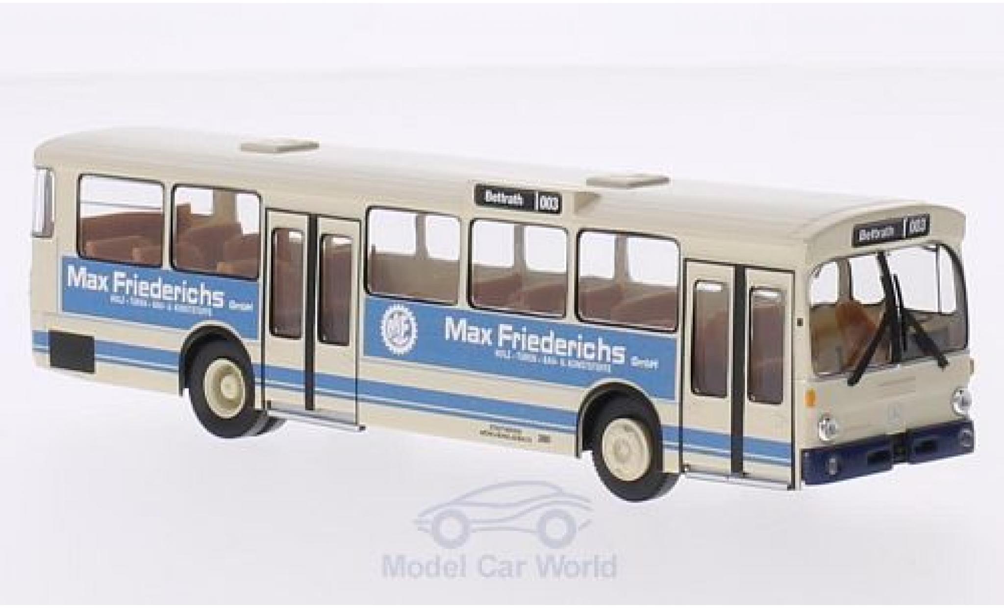 Mercedes Classe GLA 1/87 Brekina O 305 Stadtbus Friedrichs Mönchengladbach modellino in miniatura