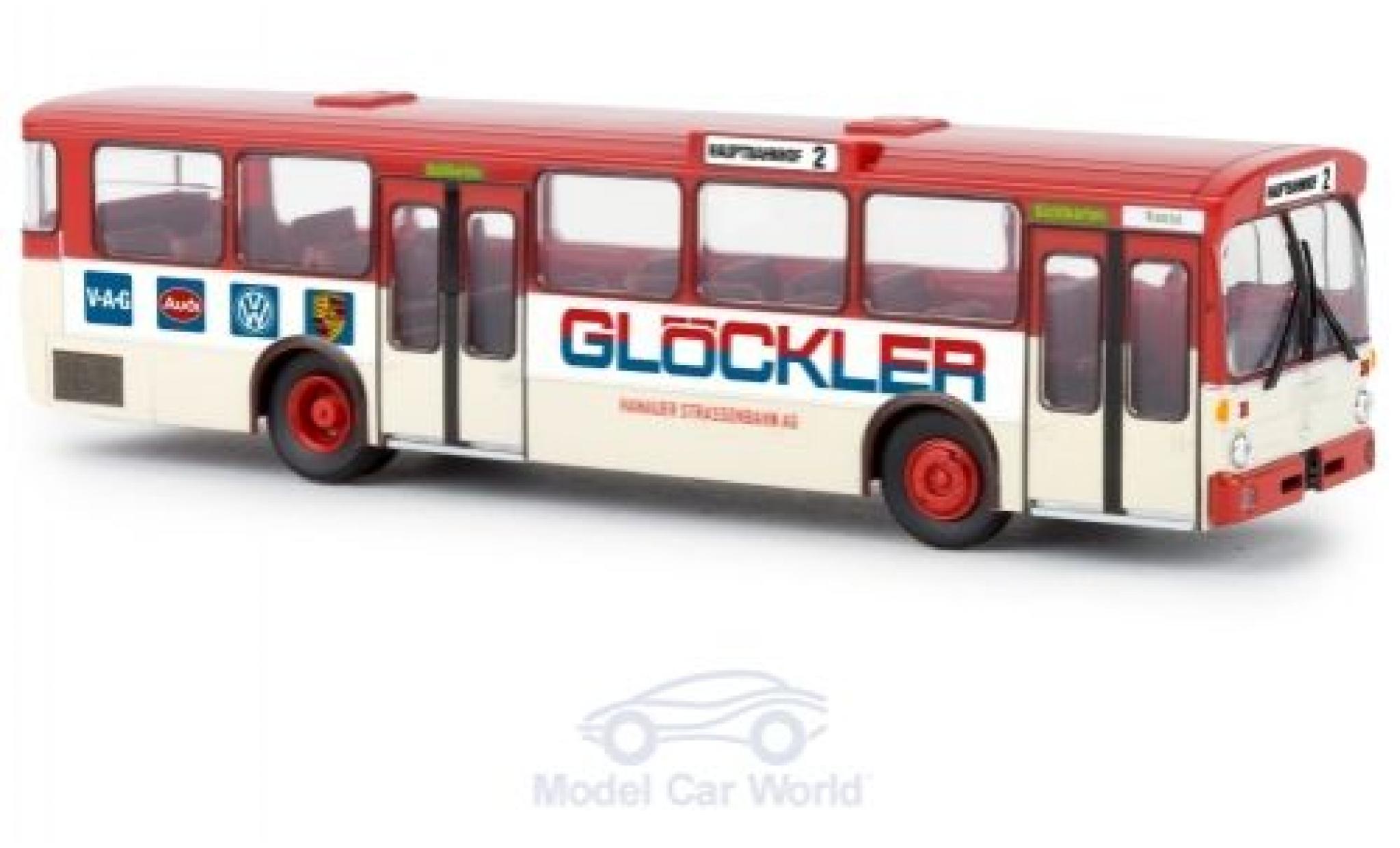 Mercedes Classe GLA 1/87 Brekina O 305 Stadtbus Hanau - Glöckler 1972 modellino in miniatura