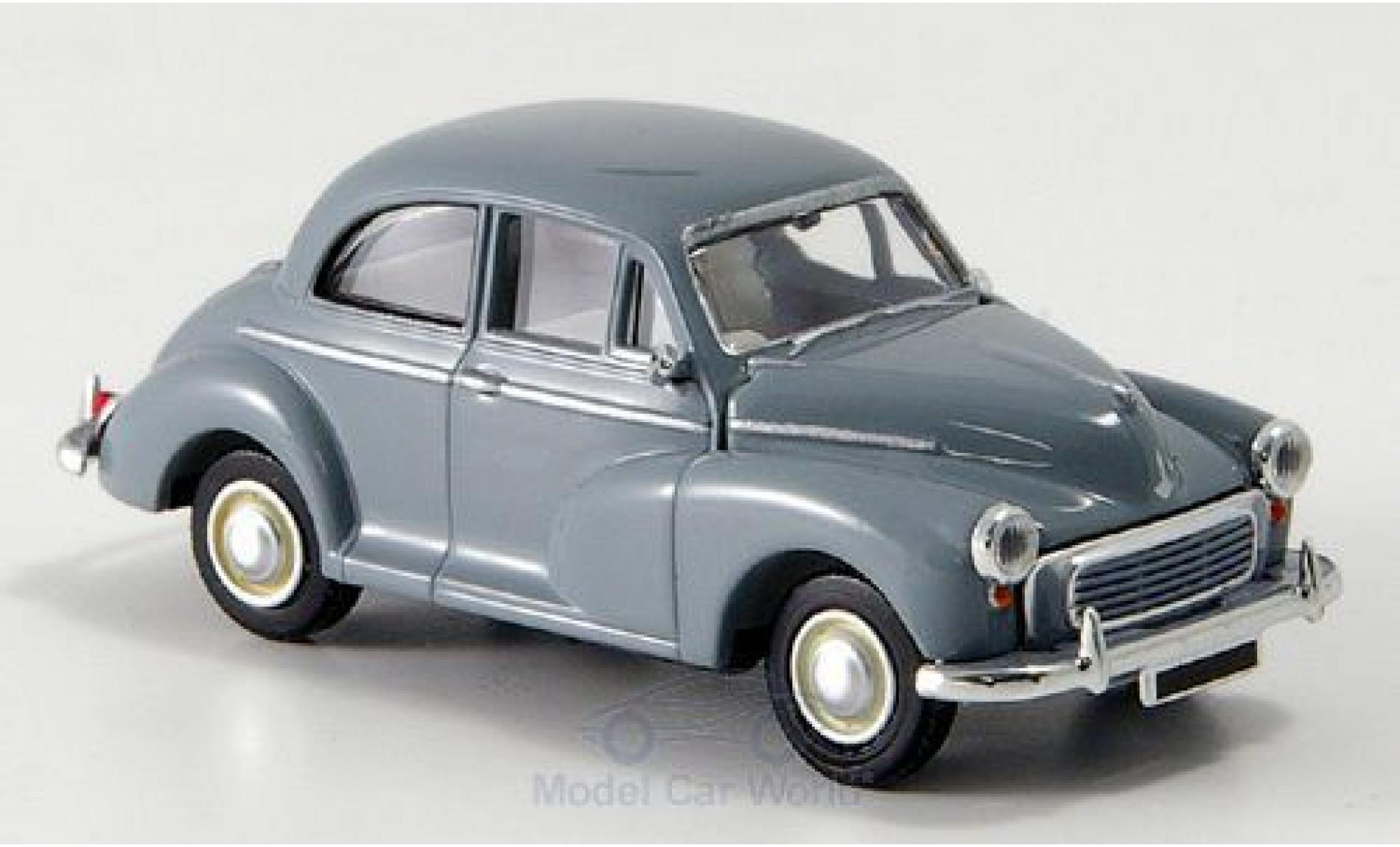 Morris Minor 1/87 Brekina grigio modellino in miniatura