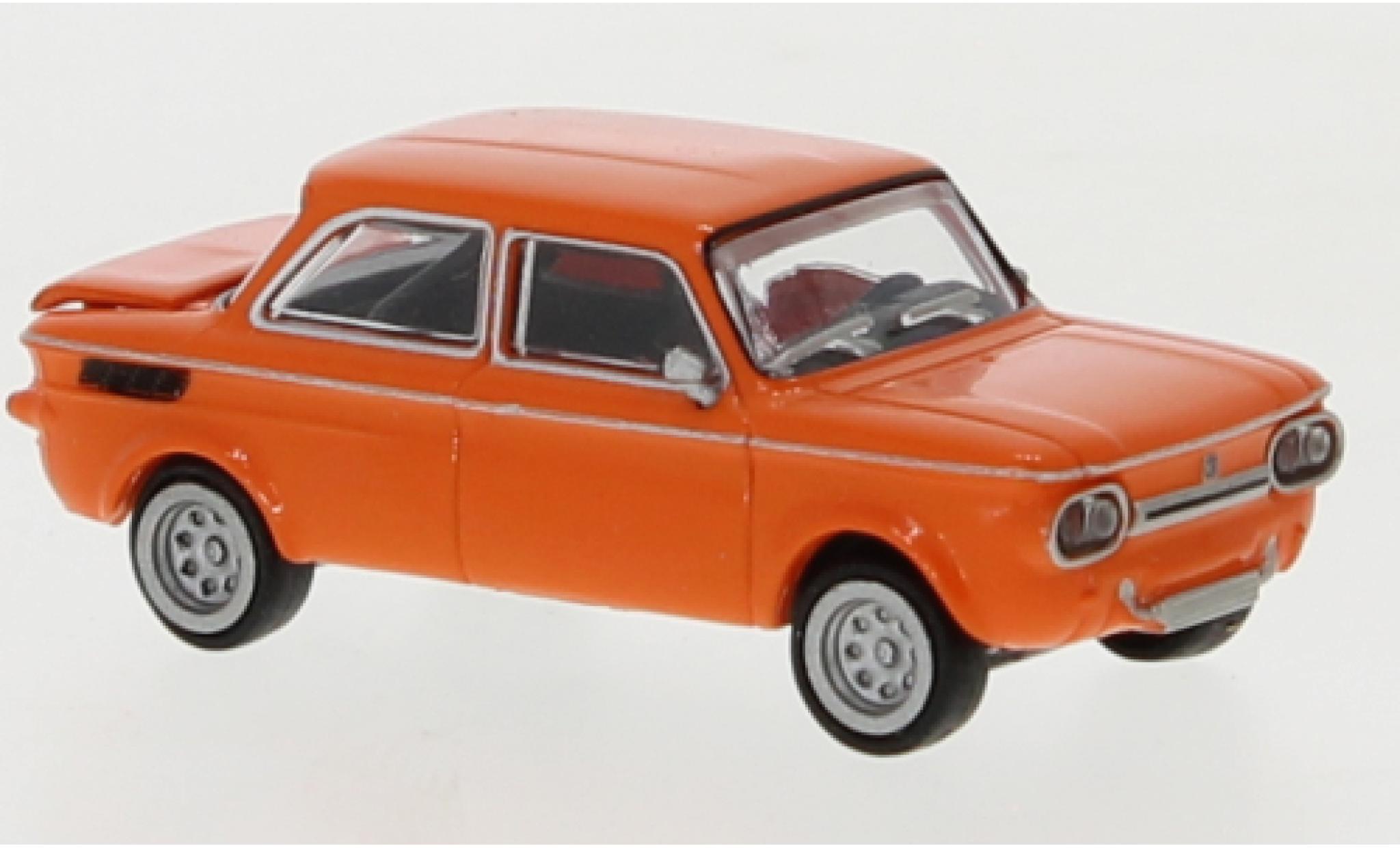 NSU TTS 1/87 Brekina orange 1966 modellino in miniatura