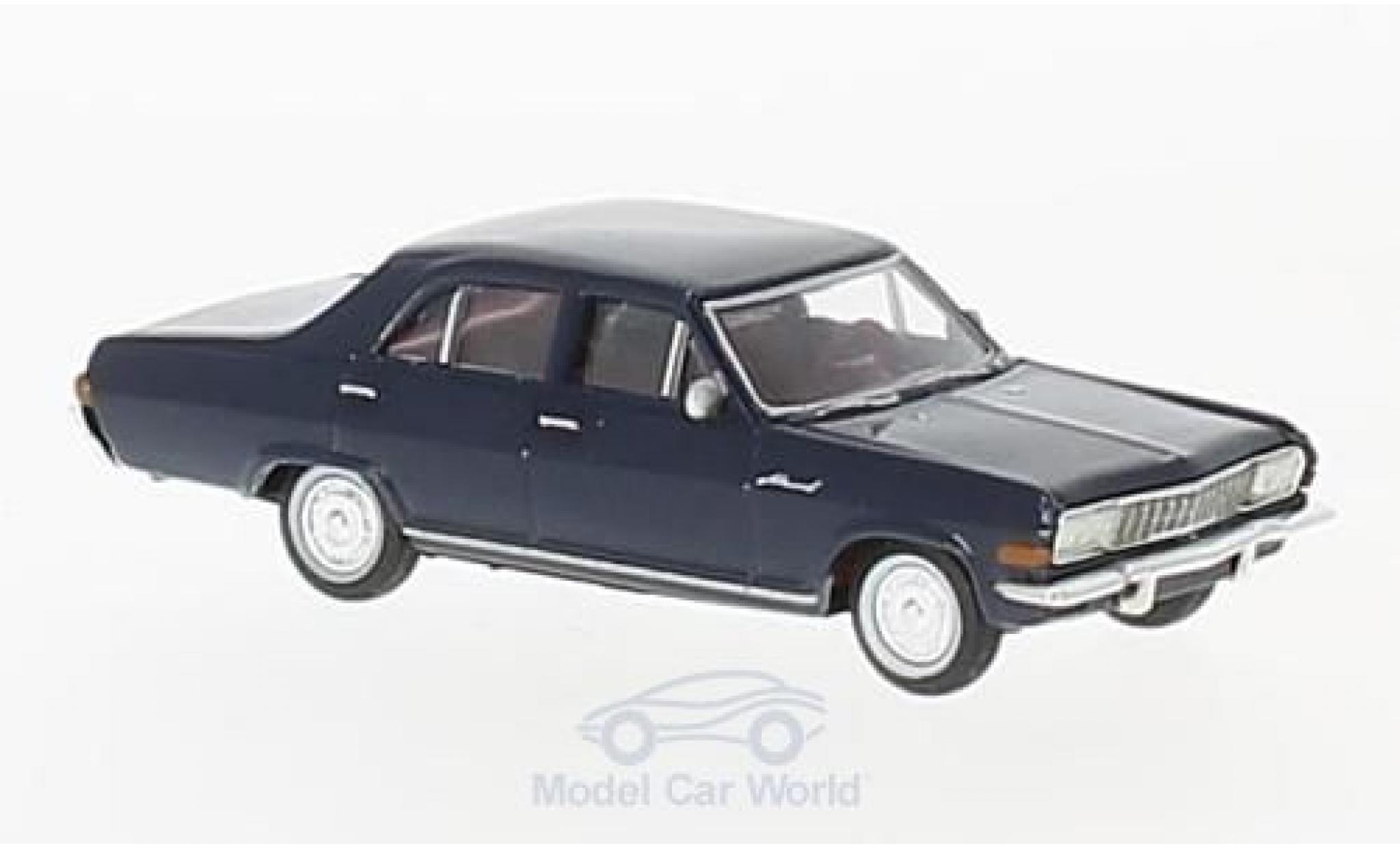 Opel Admiral 1/87 Brekina A blu modellino in miniatura