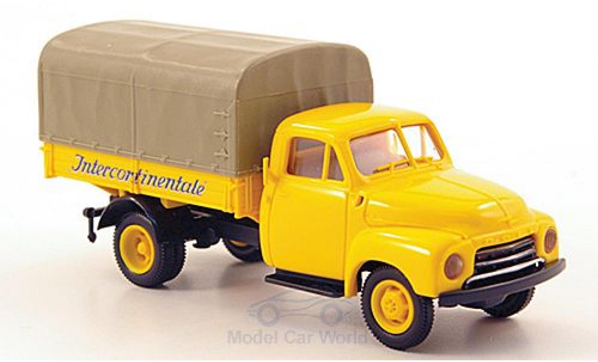 Opel Blitz 1/87 Brekina Intercondinentale PP-LKW modellino in miniatura