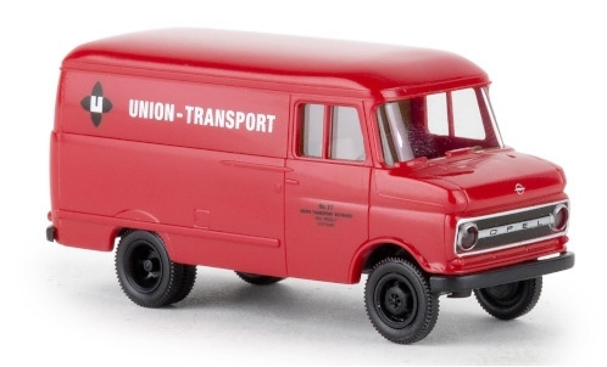 Opel Blitz 1/87 Brekina Kasten B Union Transport 1966 modellino in miniatura