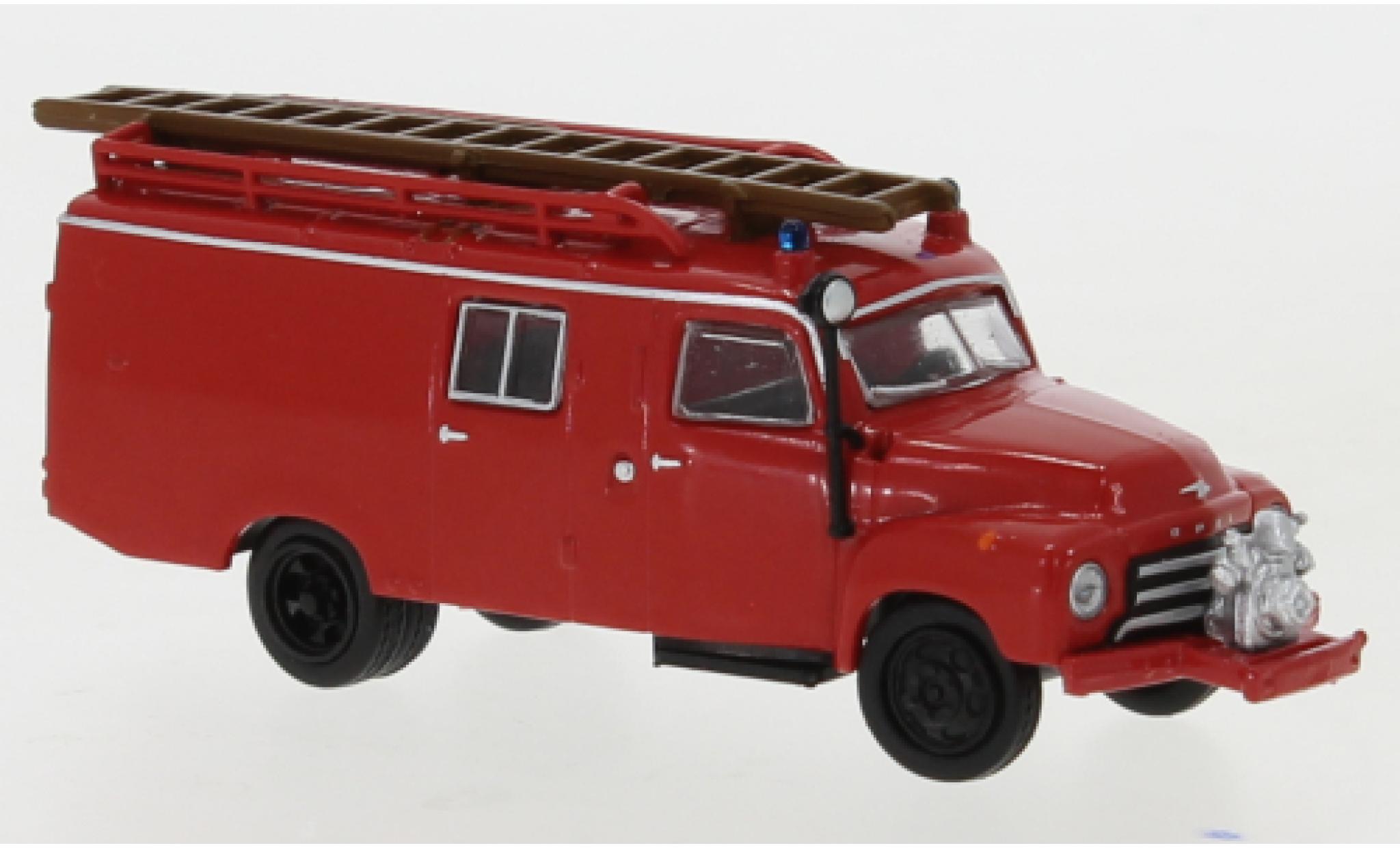 Opel Blitz 1/87 Brekina LF 8 rosso 1952 modellino in miniatura