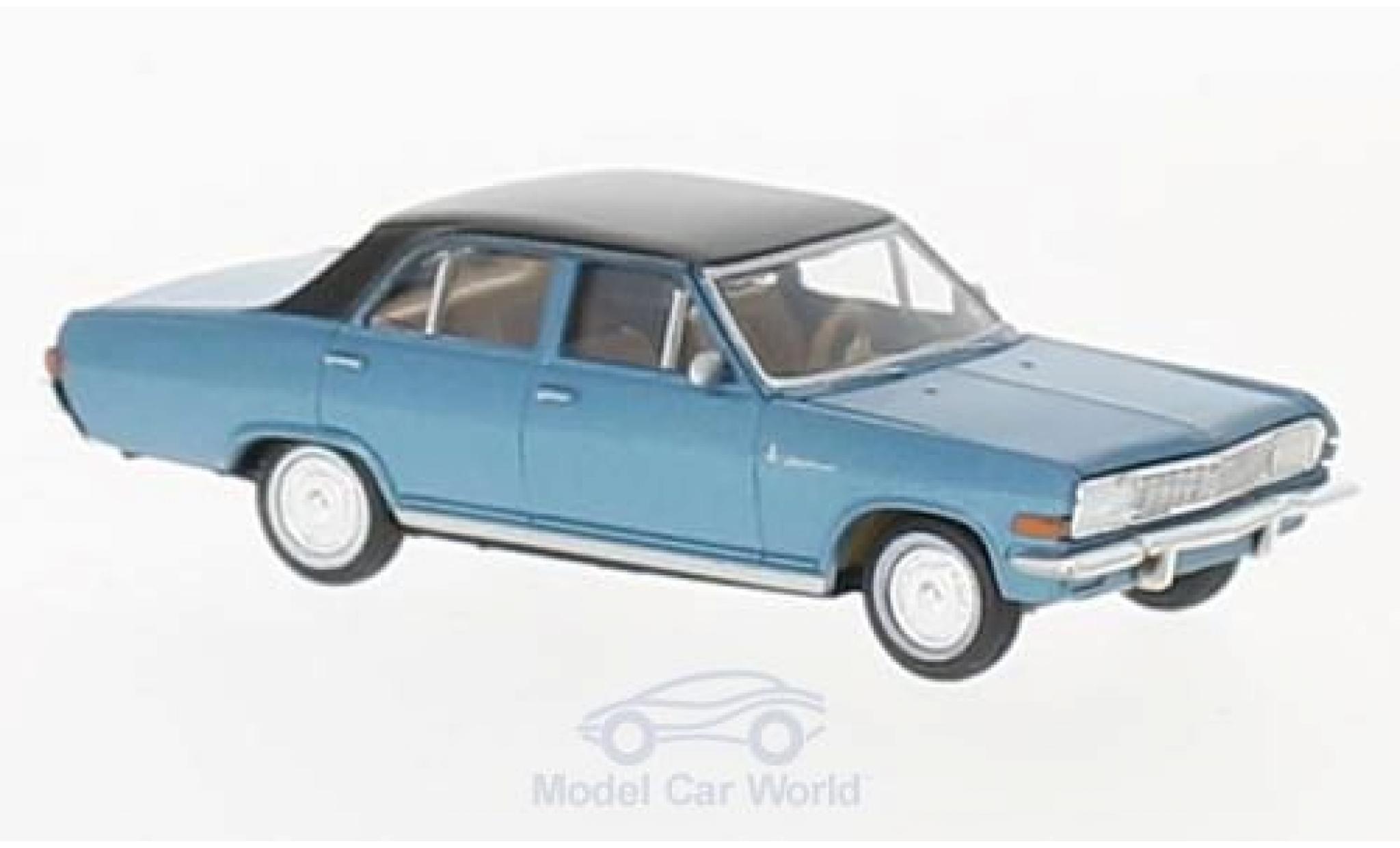 Opel Diplomat 1/87 Brekina A V8 metallico blu/nero modellino in miniatura