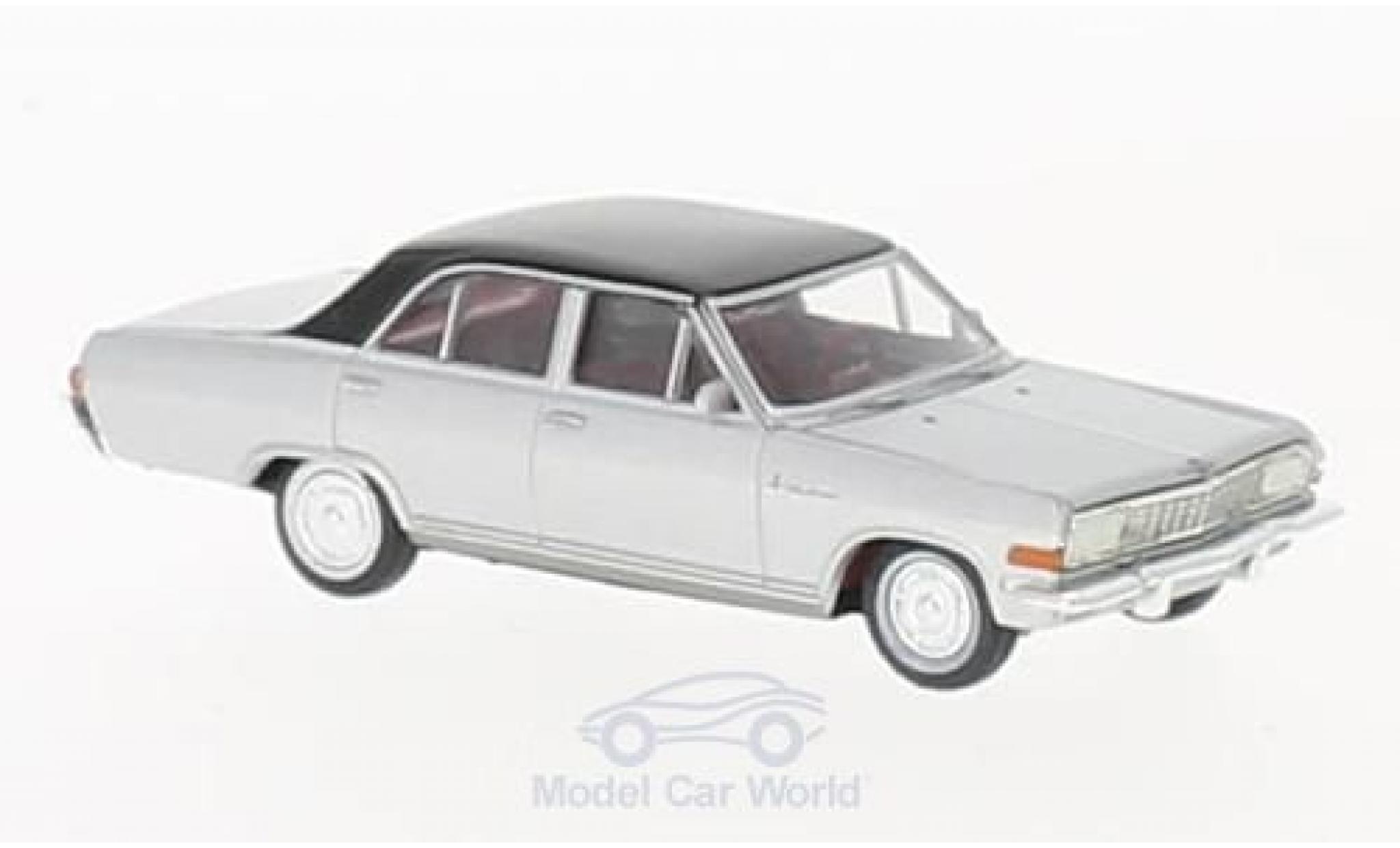 Opel Diplomat 1/87 Brekina A V8 grigio/nero modellino in miniatura