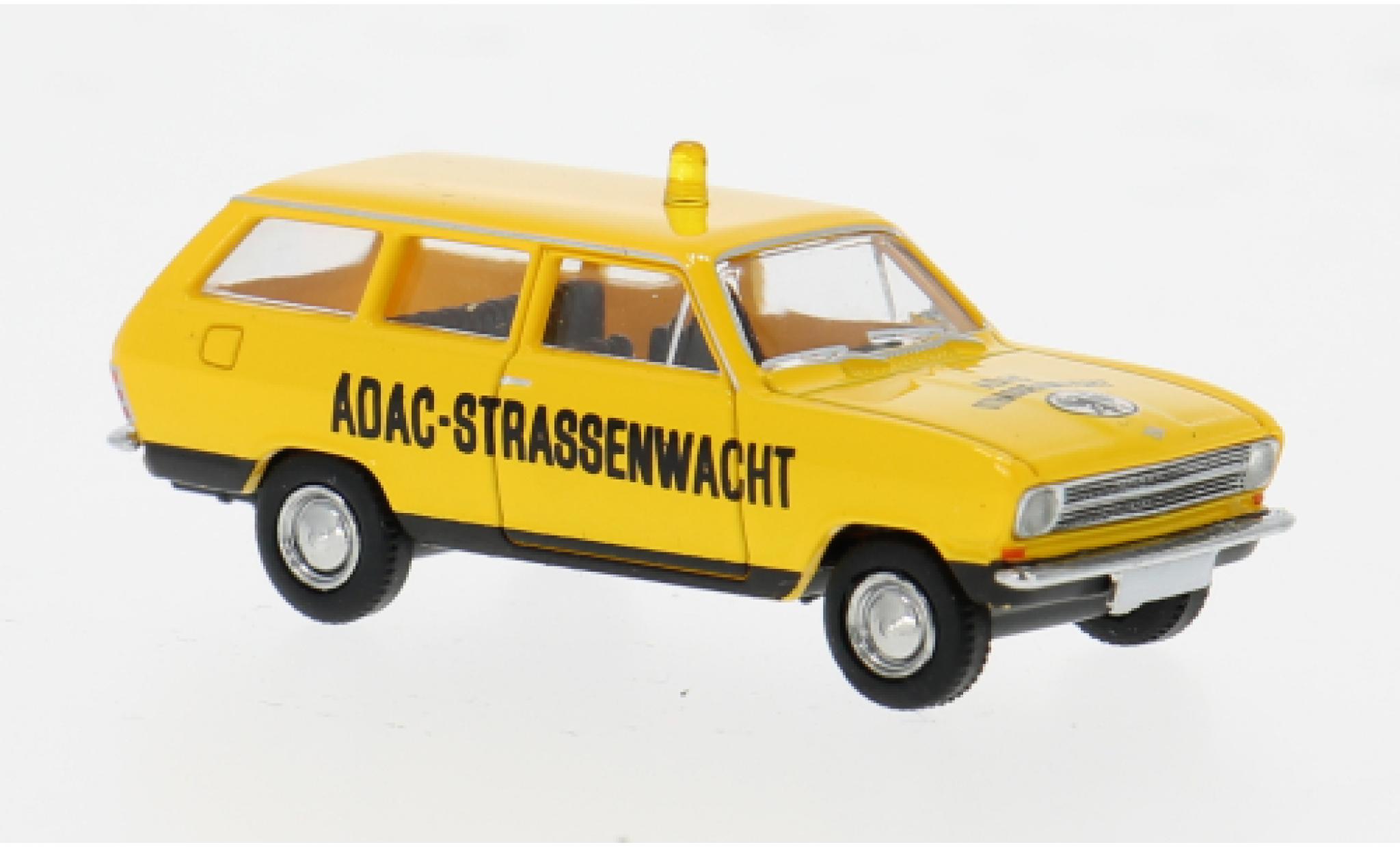 Opel Kadett 1/87 Brekina B Caravan ADAC-Strassenwacht 1965 1:87 modellino in miniatura